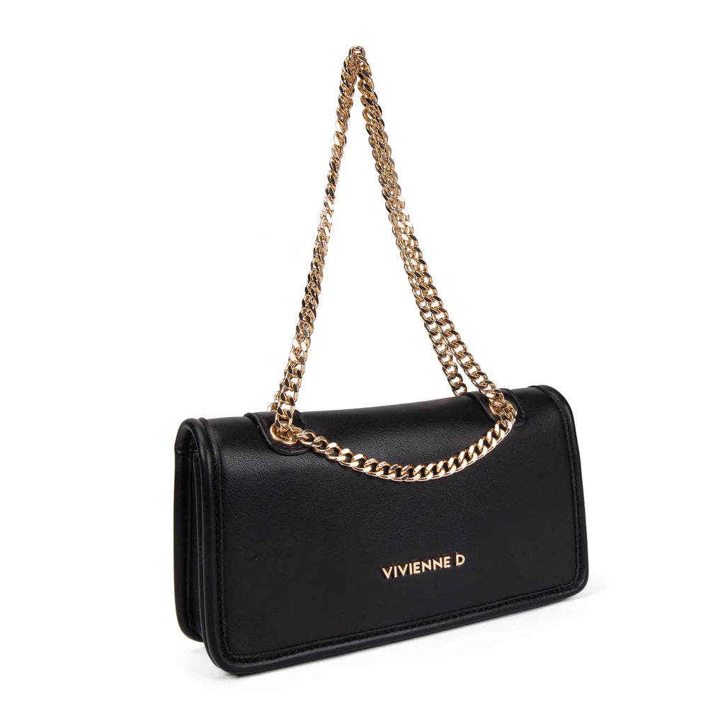 Vivienne D. donna borsa Mini Chic V157 Nero