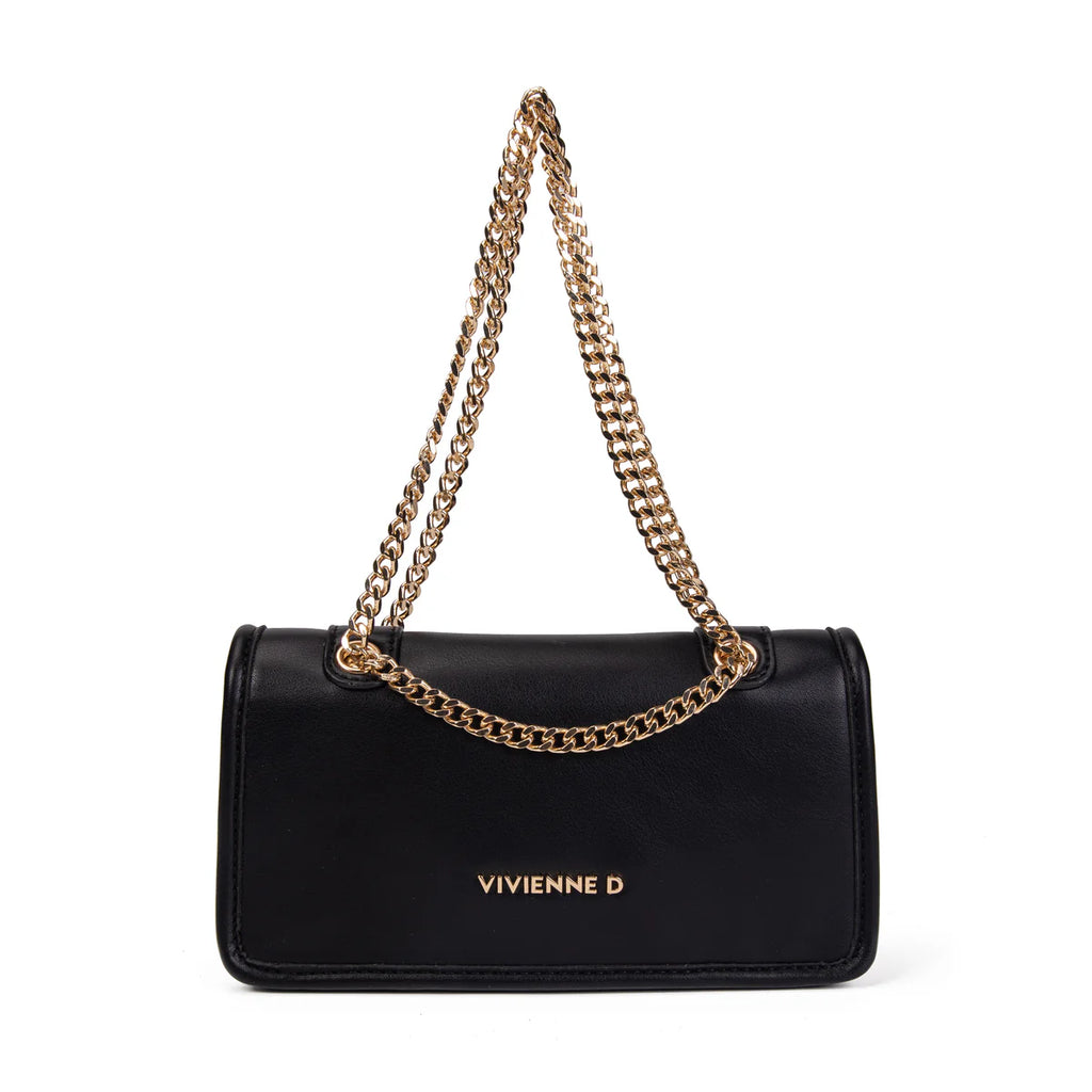 Vivienne D. donna borsa Mini Chic V157 Nero