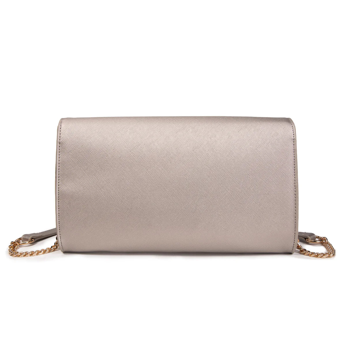 Vivienne D. donna borsa Mini Saffiano V164 Argento