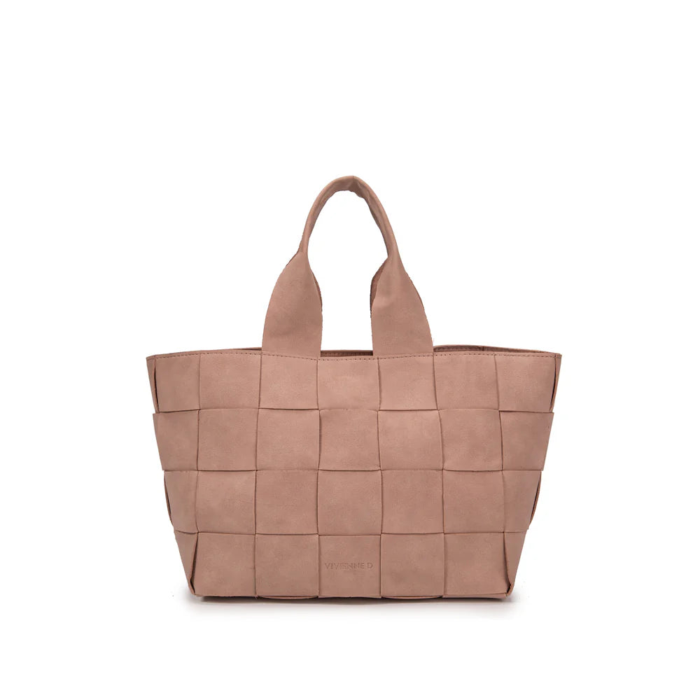Vivienne D. donna borsa Shopper Pastel V186 Rosa