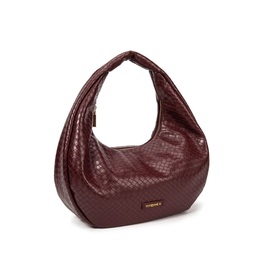 Vivienne D. donna borsa Twist V198 Bordeaux