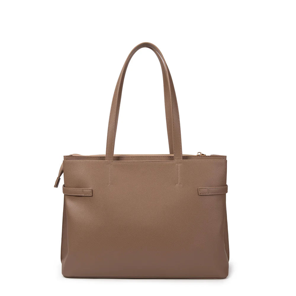 Vivienne D. donna borsa Shopper Busy V203 Tortora