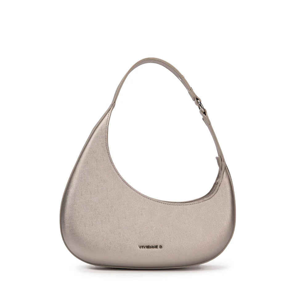 Vivienne D. donna borsa Vogue V209 Argento