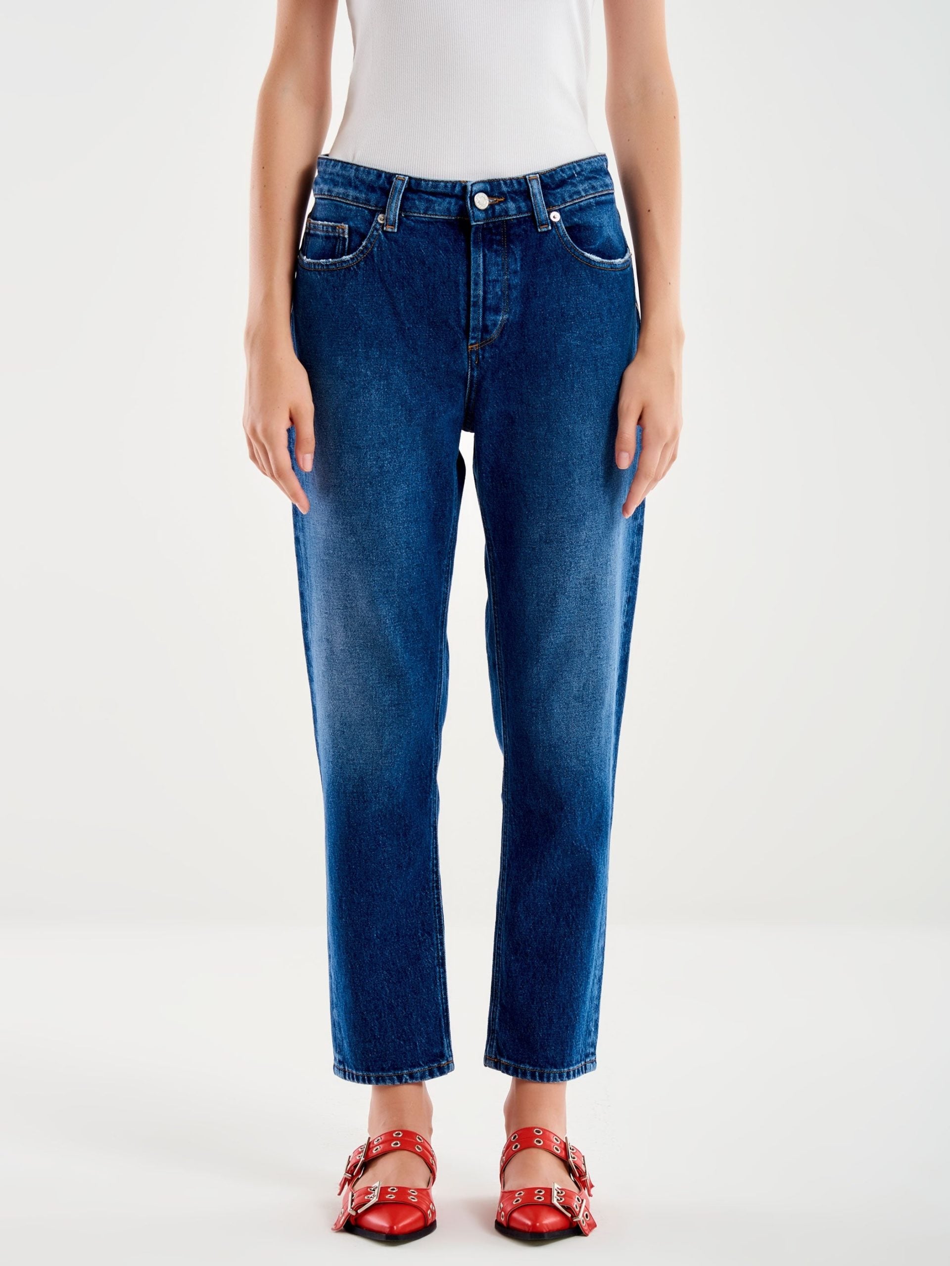 Vicolo donna jeans DS0123 Denim Blu