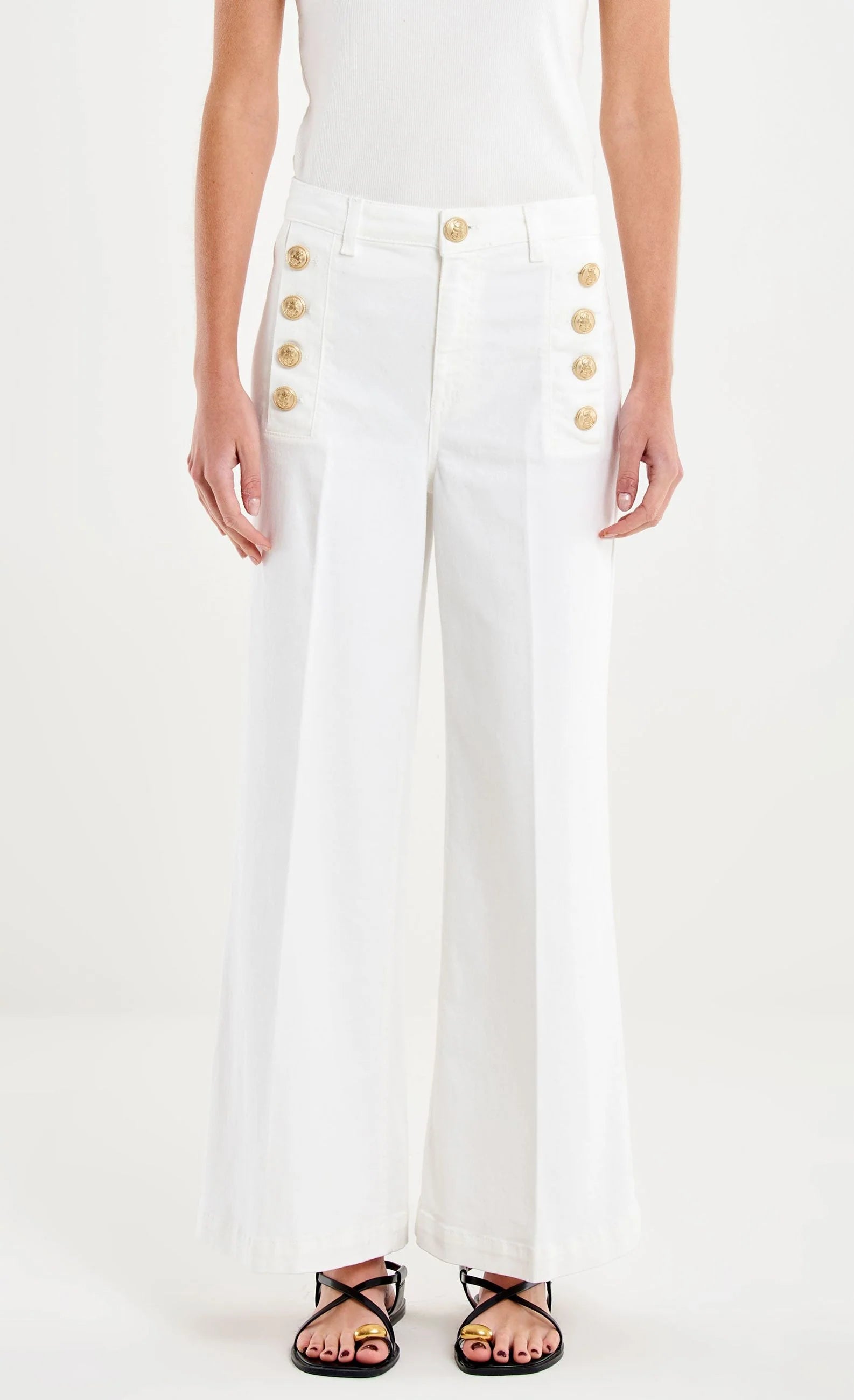 Vicolo donna jeans DAB5041 BIANCO