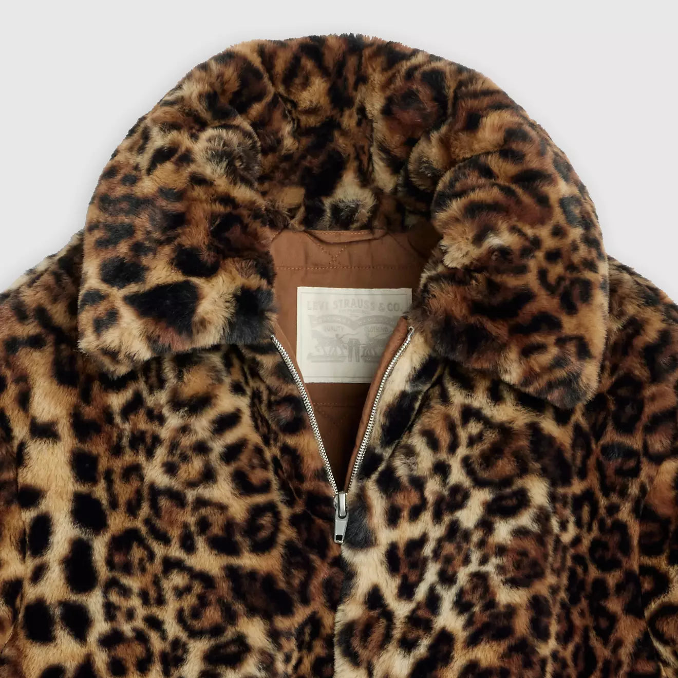 Levi's donna giubbino ELLE SHERPA LEOPARD JKT