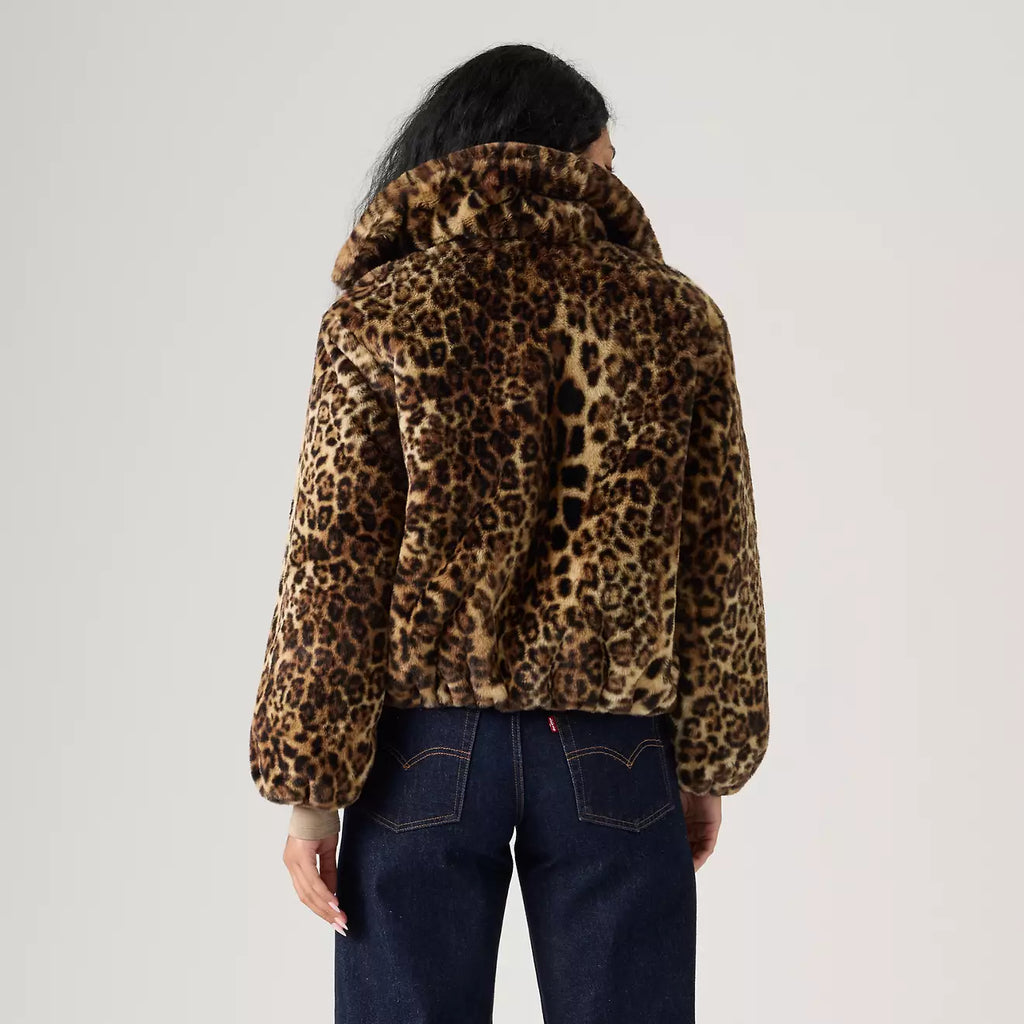 Levi's donna giubbino ELLE SHERPA LEOPARD JKT
