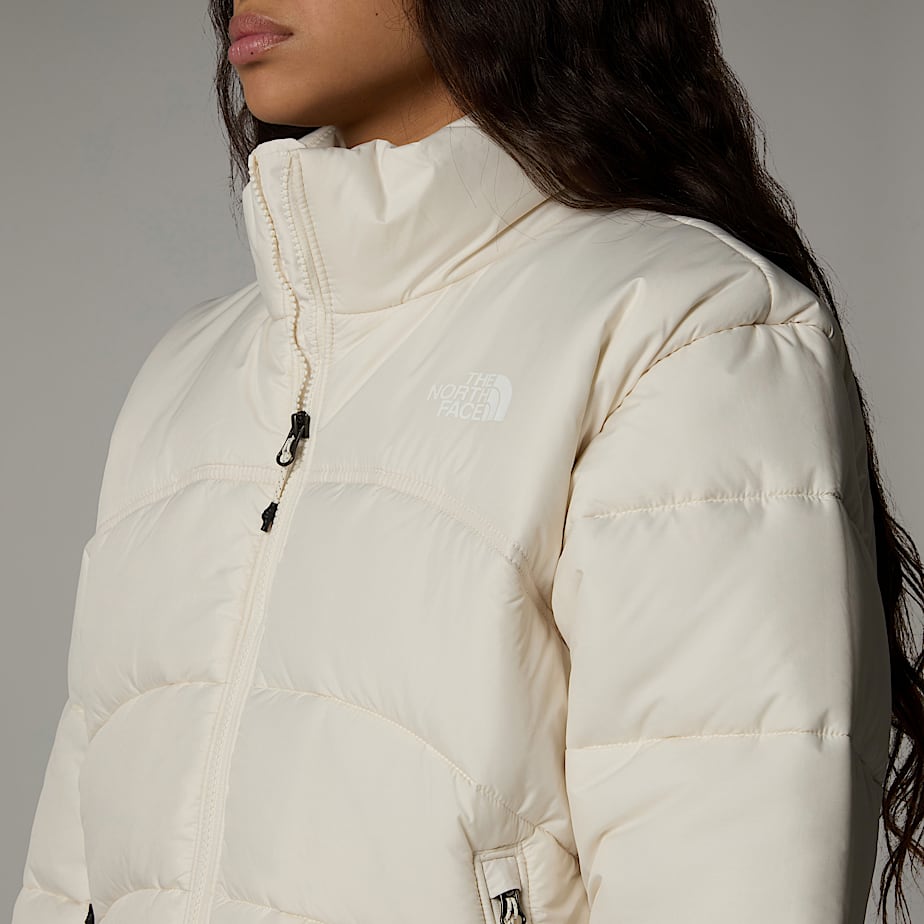 the north face donna giubbino jacket 2000 white dune