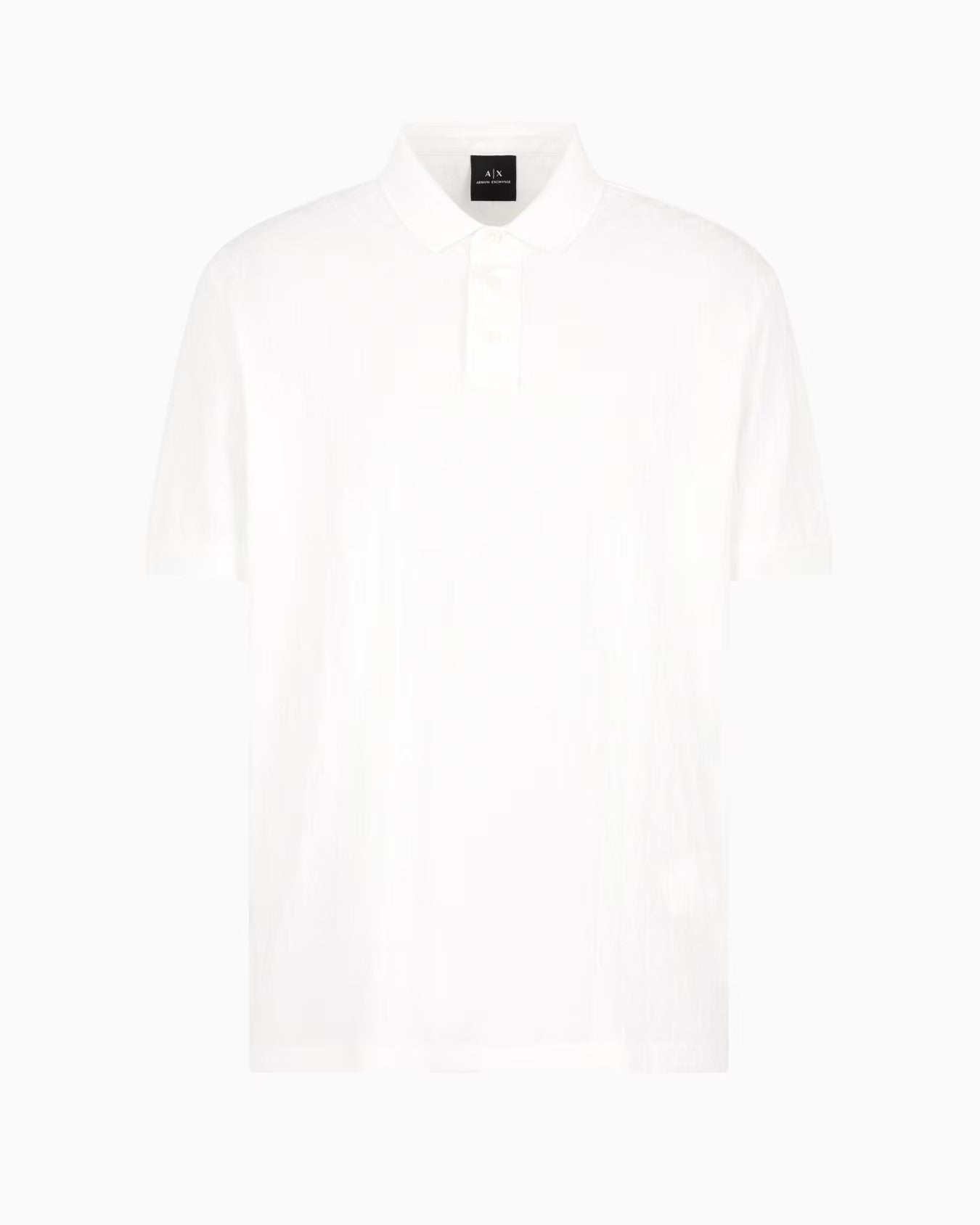 Armani Exchange uomo polo XM000219 AF10337U0009 Bianco