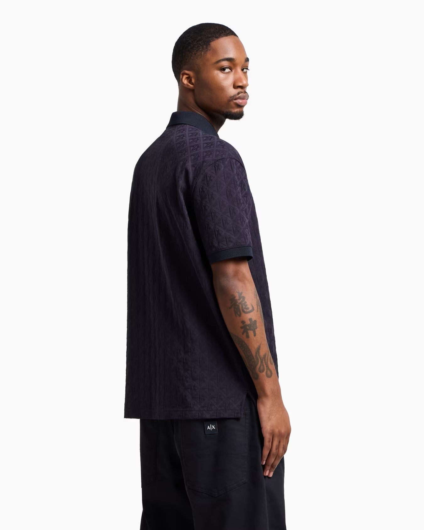 Armani Exchange uomo polo XM000219 AF10337UB101 Navy