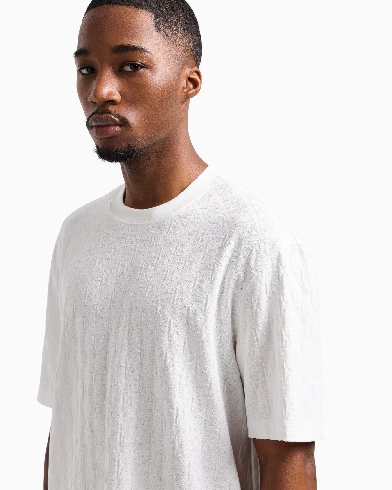 Armani Exchange uomo t-shirt XM000268AF10337U0009 Bianco
