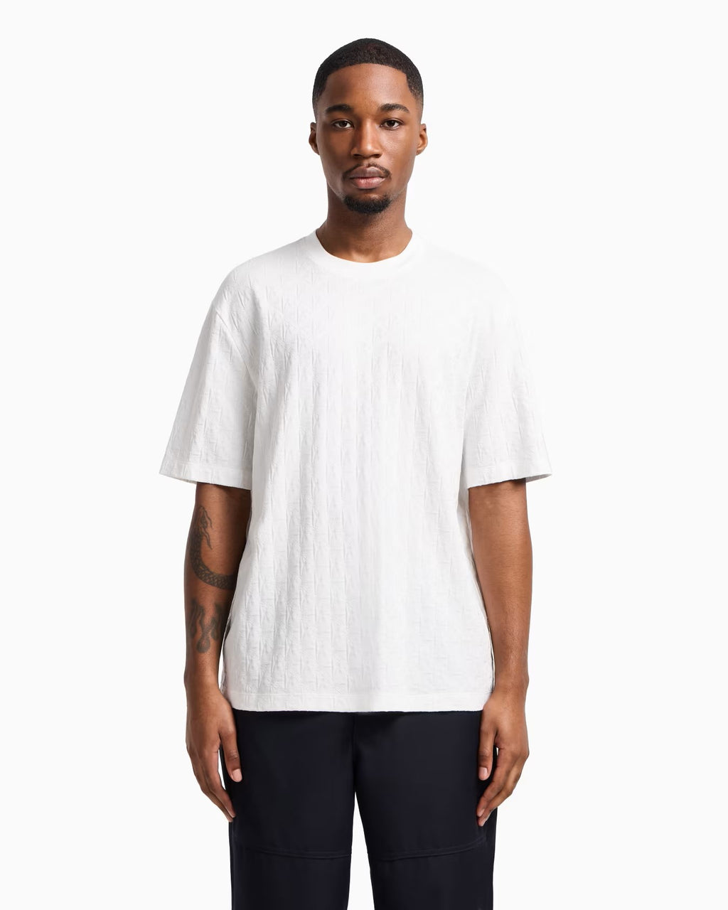 Armani Exchange uomo t-shirt XM000268AF10337U0009 Bianco