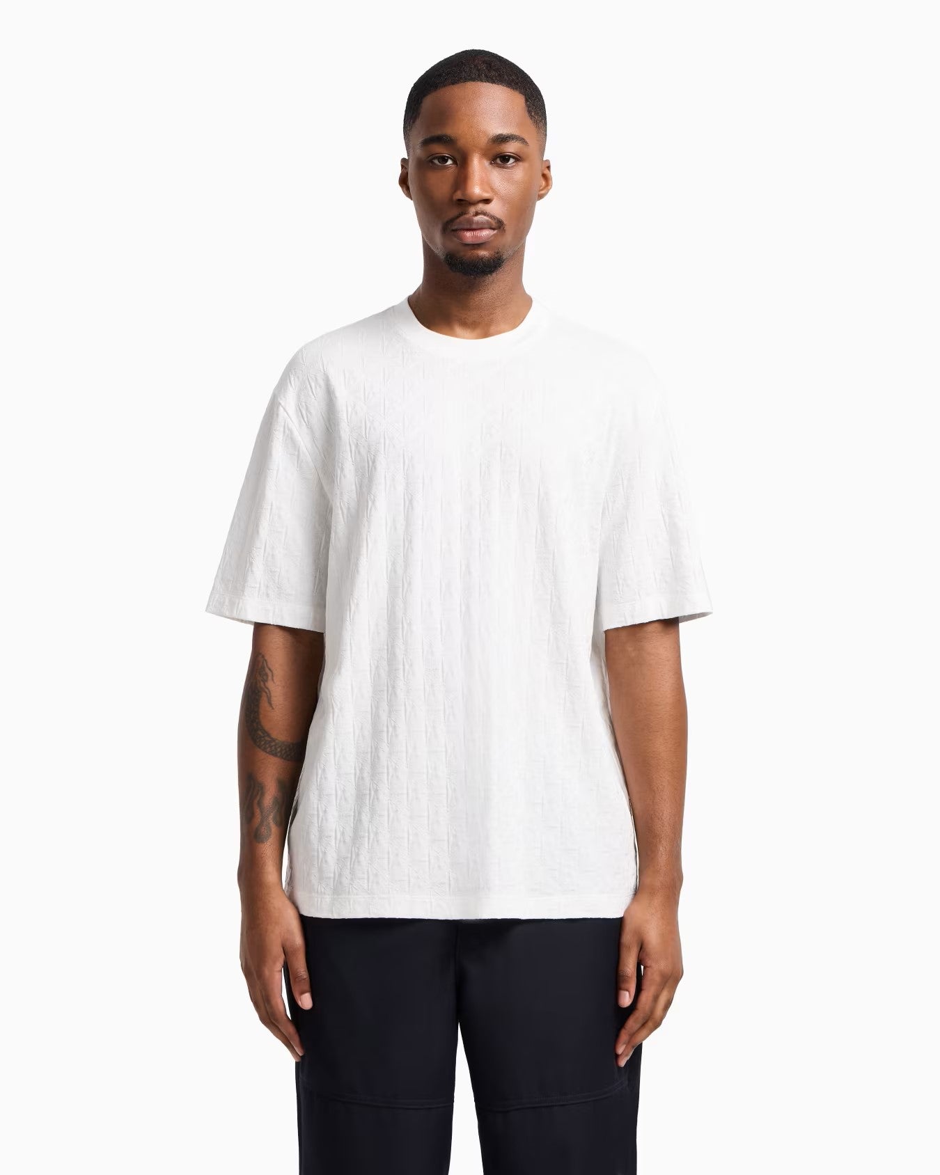 Armani Exchange uomo t-shirt XM000268AF10337U0009 Bianco