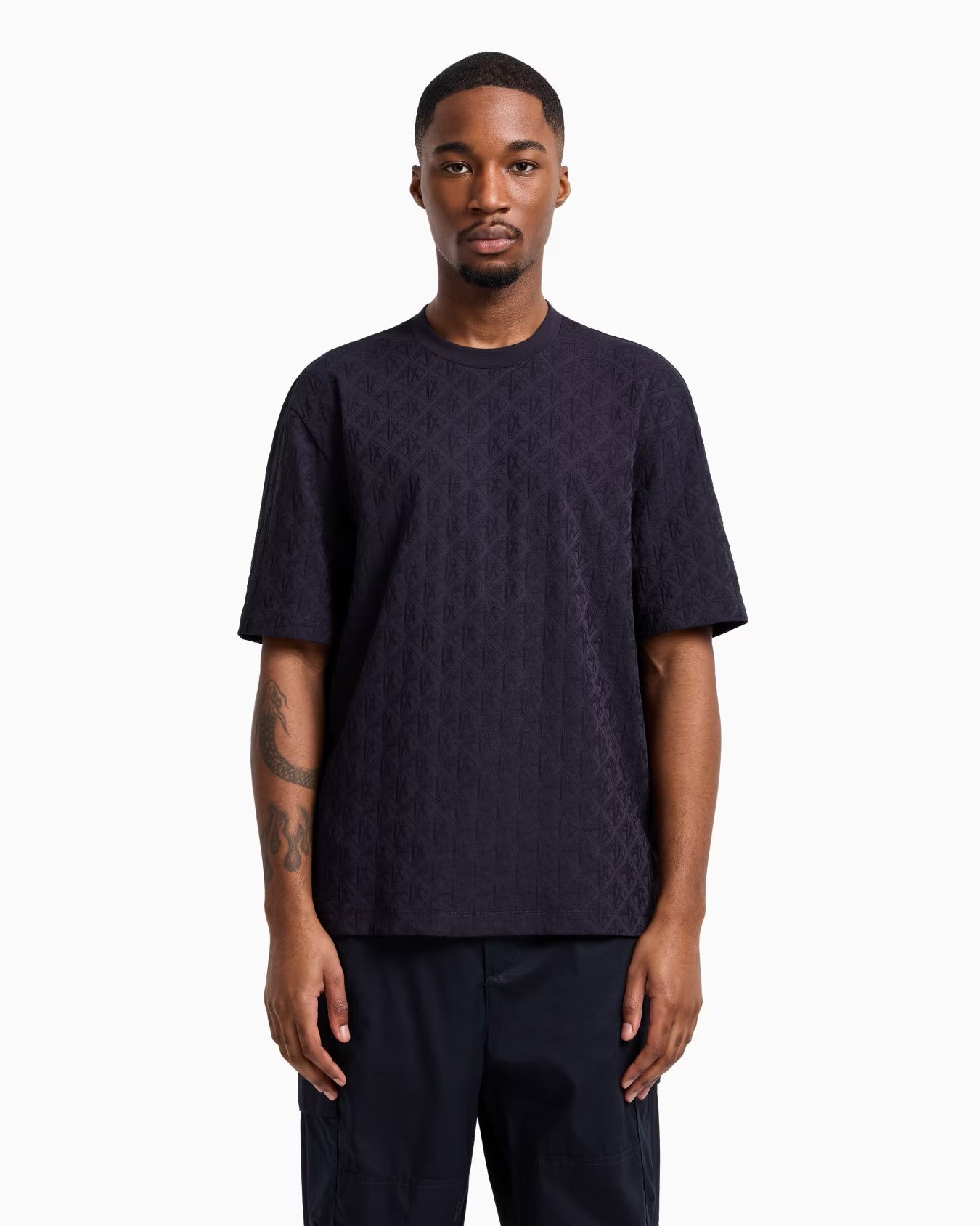 Armani Exchange uomo t-shirt XM000268AF10337UB101Nav