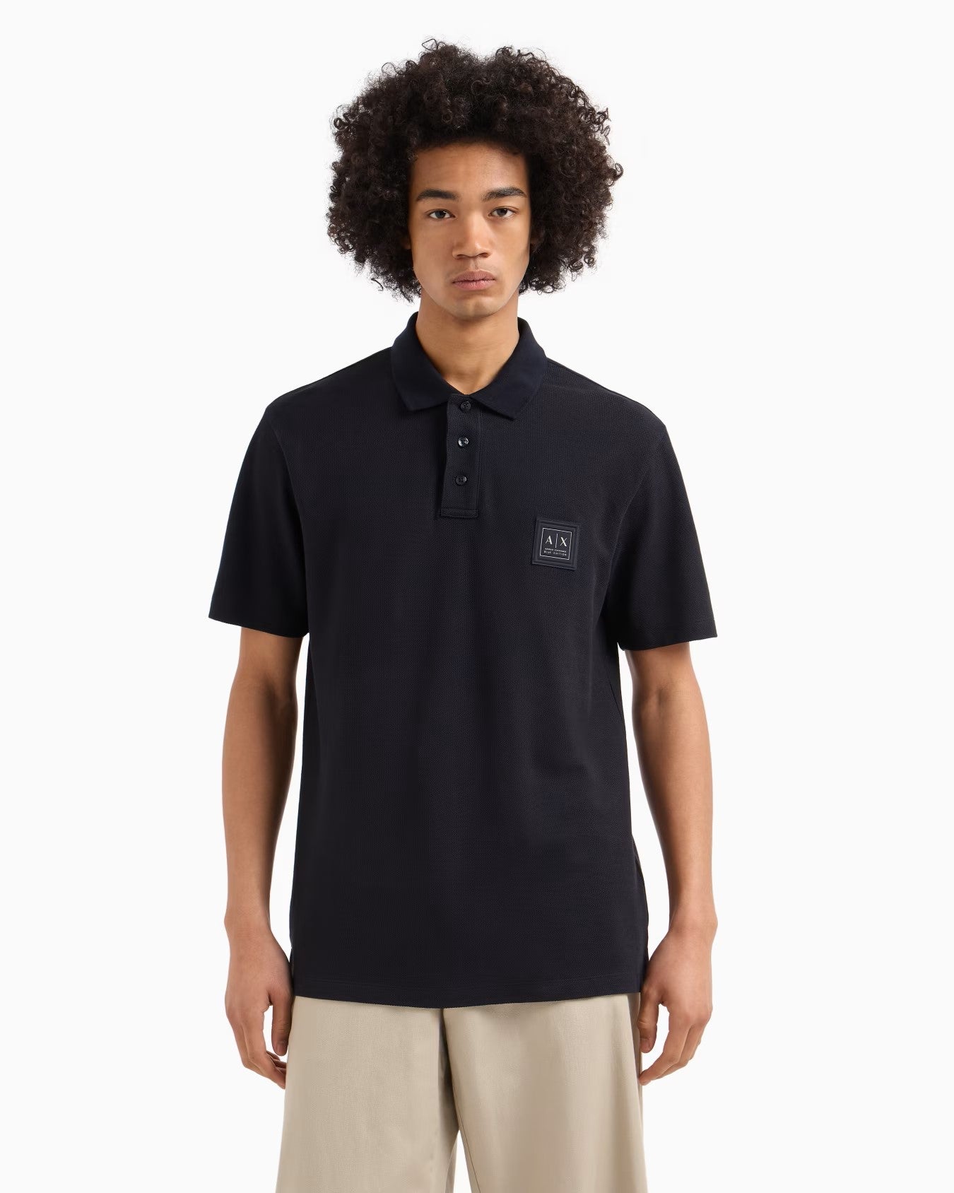 Armani Exchange uomo polo XM000356AF12758 UB101 Navy