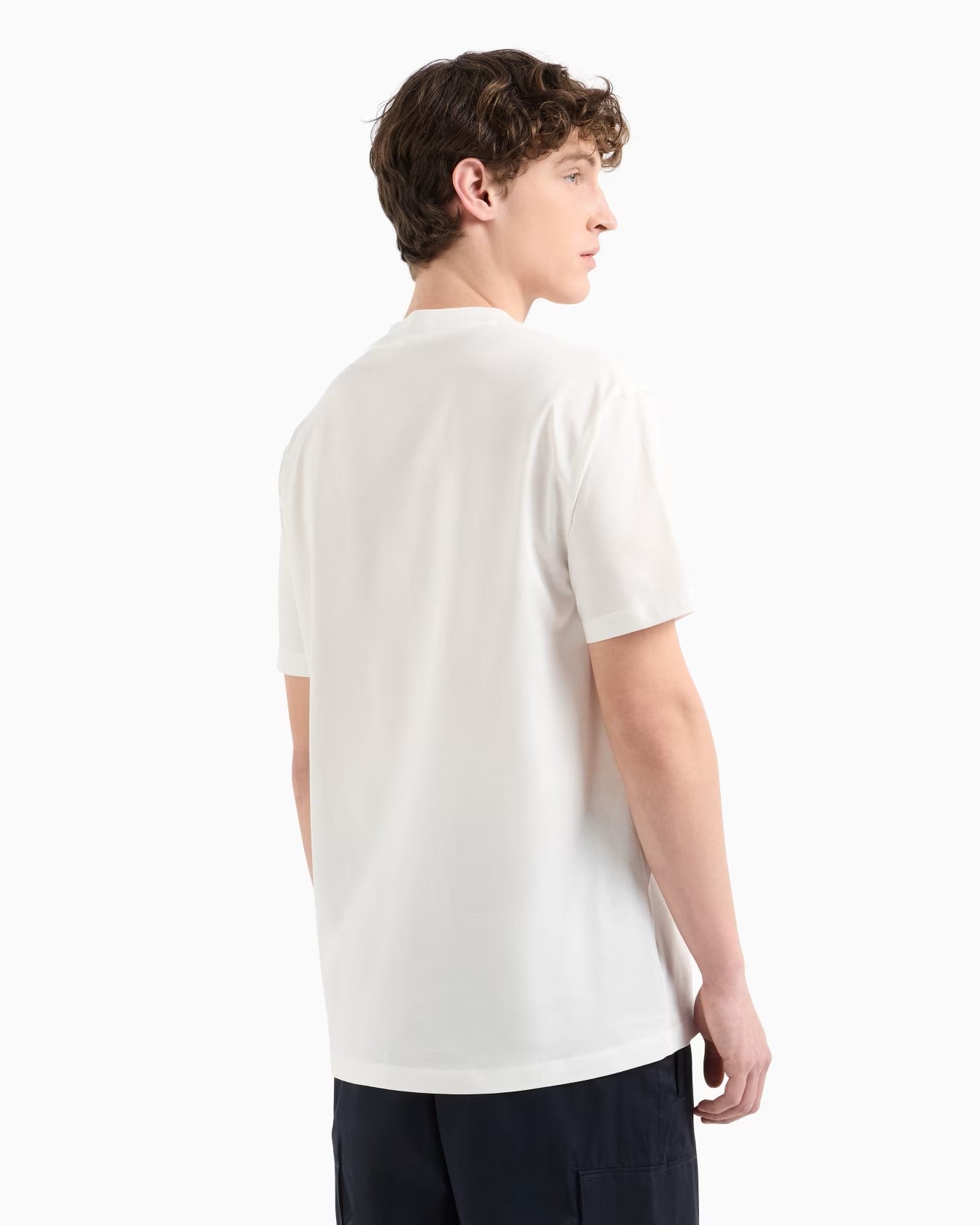 Armani Exchange uomo t-shirt XM000358AF10364 U0009 Bianco