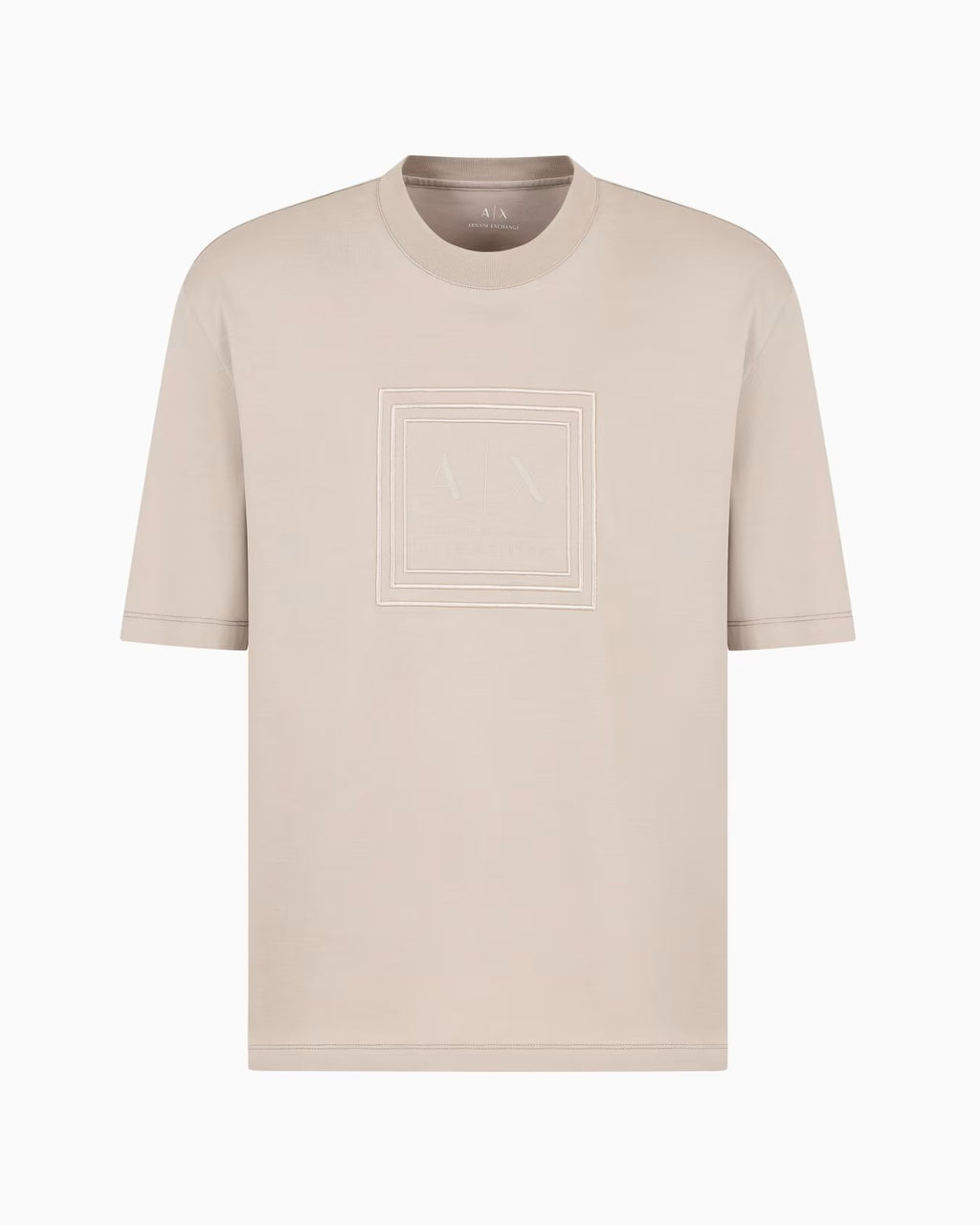 Armani Exchange uomo t-shirt XM000358AF10364 U6154 Beige