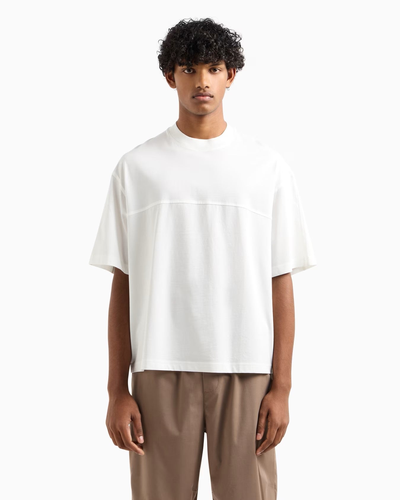 Armani Exchange uomo felpa XM000359AF10364U0009 Bianco
