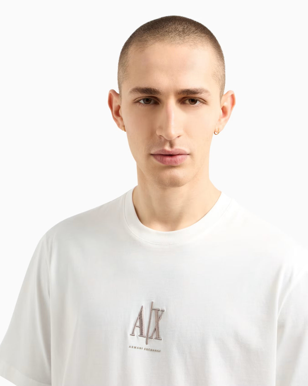 Armani Exchange uomo t-shirt XM000363AF12308 Bianco