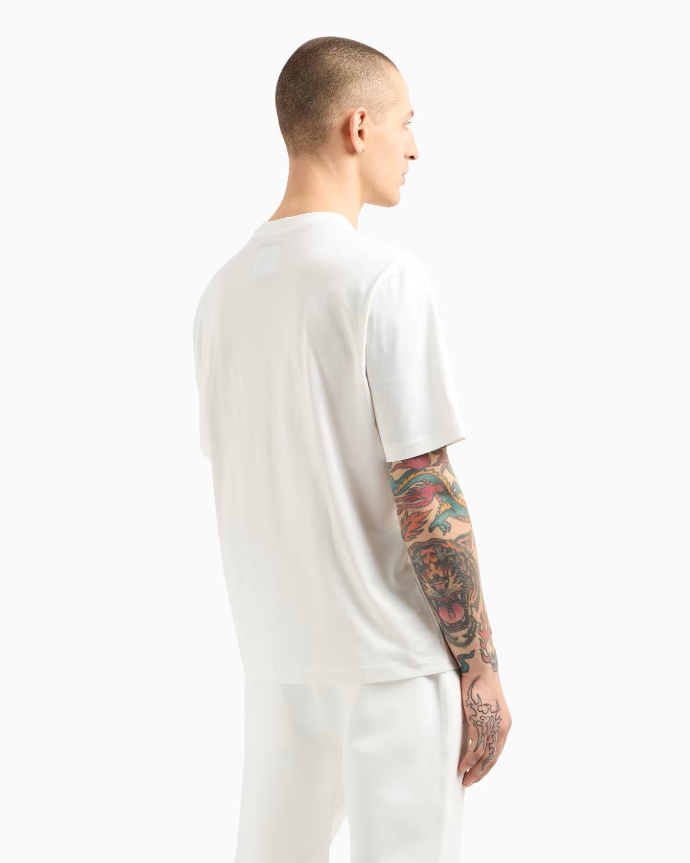 Armani Exchange uomo t-shirt XM000363AF12308 Bianco