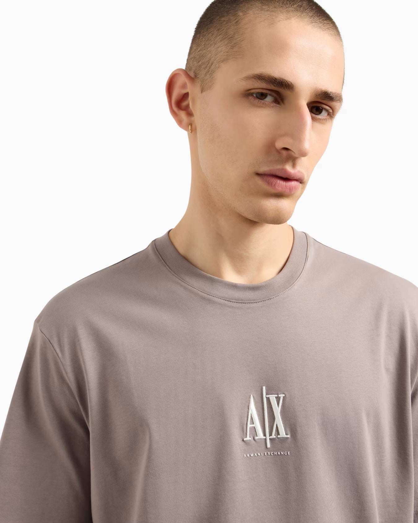 Armani Exchange uomo t-shirt XM000363AF12308 beige