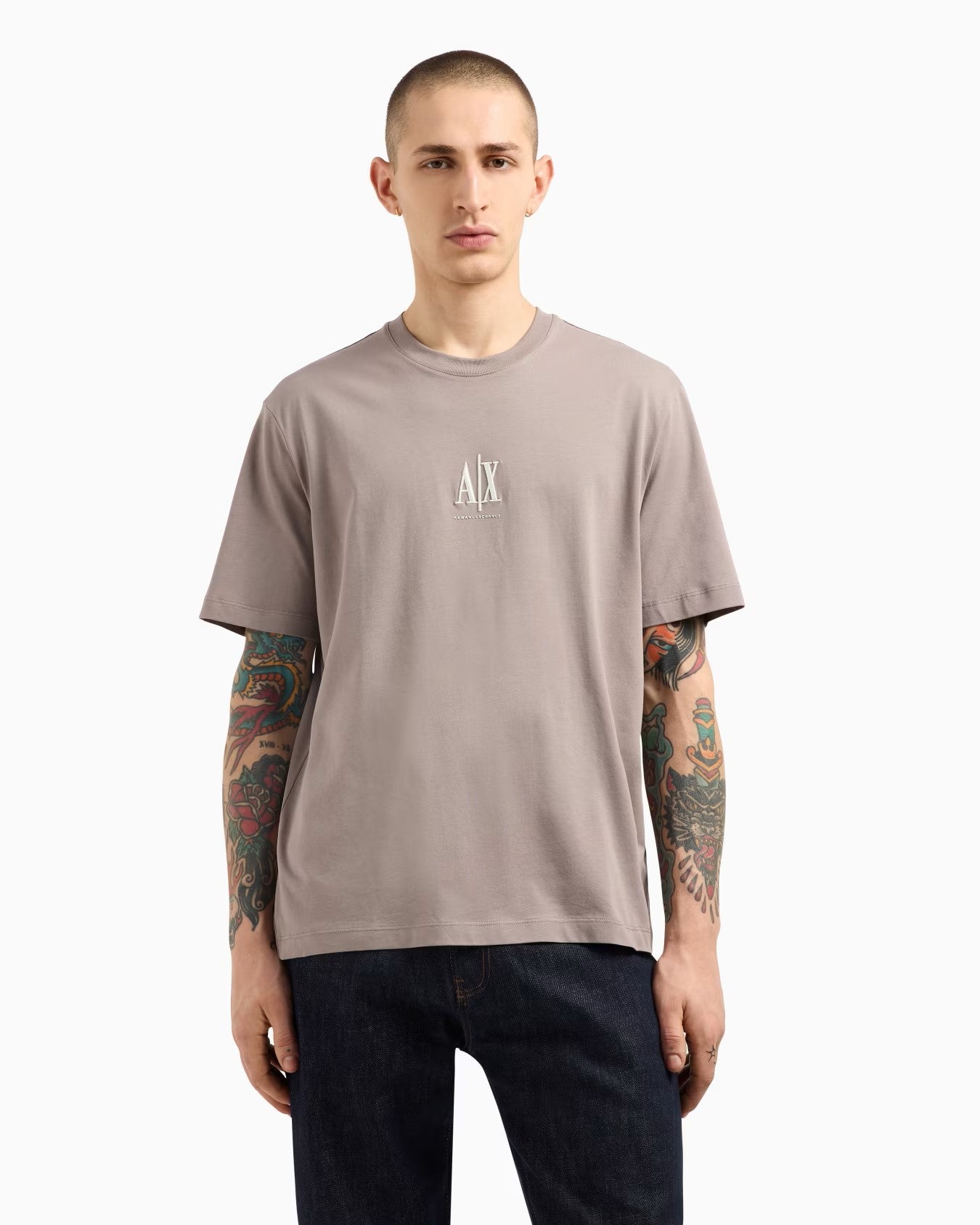 Armani Exchange uomo t-shirt XM000363AF12308 beige