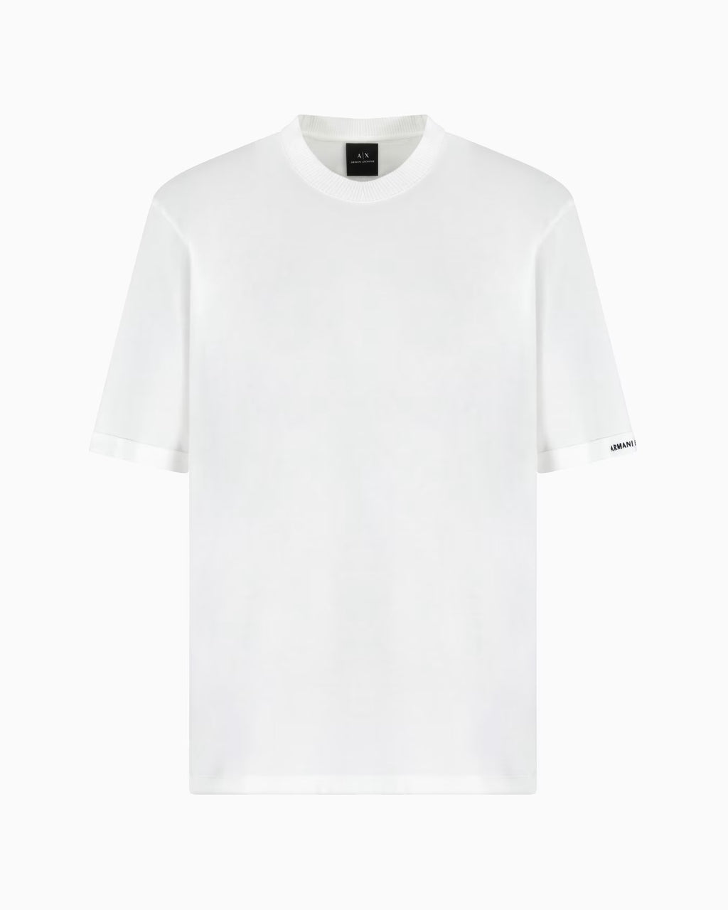 Armani Exchange uomo felpa XM000519AF10337U0009 Bianco