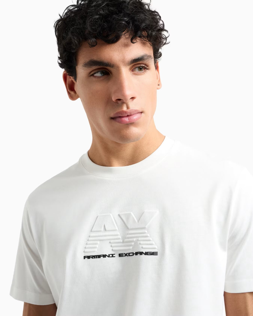 Armani Exchange uomo t-shirt XM000544AF10361 U0009 Bianco