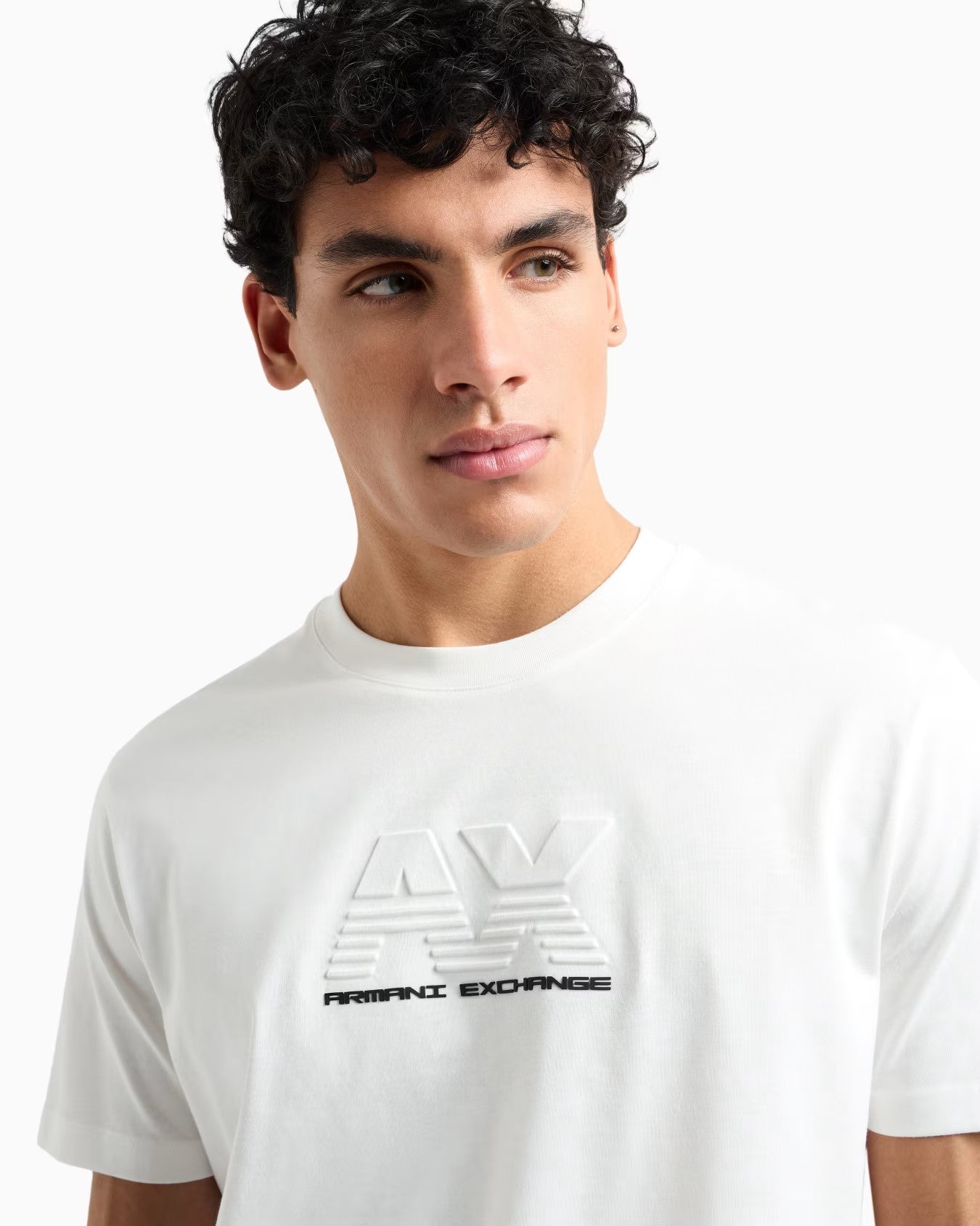 Armani Exchange uomo t-shirt XM000544AF10361 U0009 Bianco