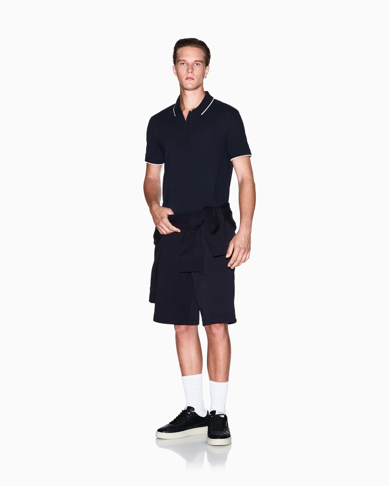 Armani Exchange uomo polo XM001285 AF10366 UB101 Blu