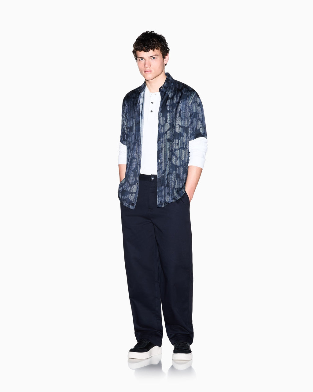 Armani Exchange uomo camicia XM002106 AF13235 FB445