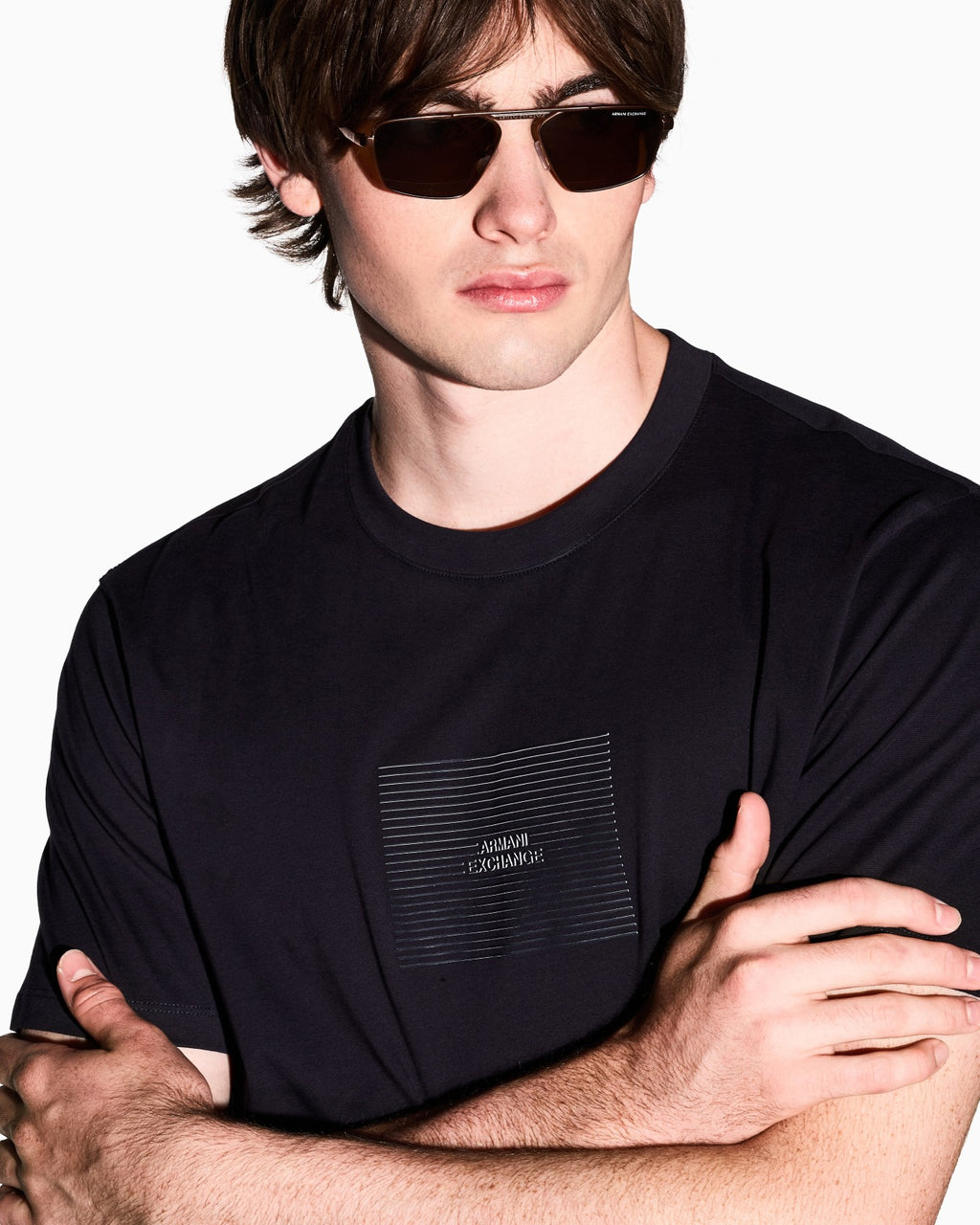 Armani Exchange uomo t-shirt XM002456 AF10356 UB101
