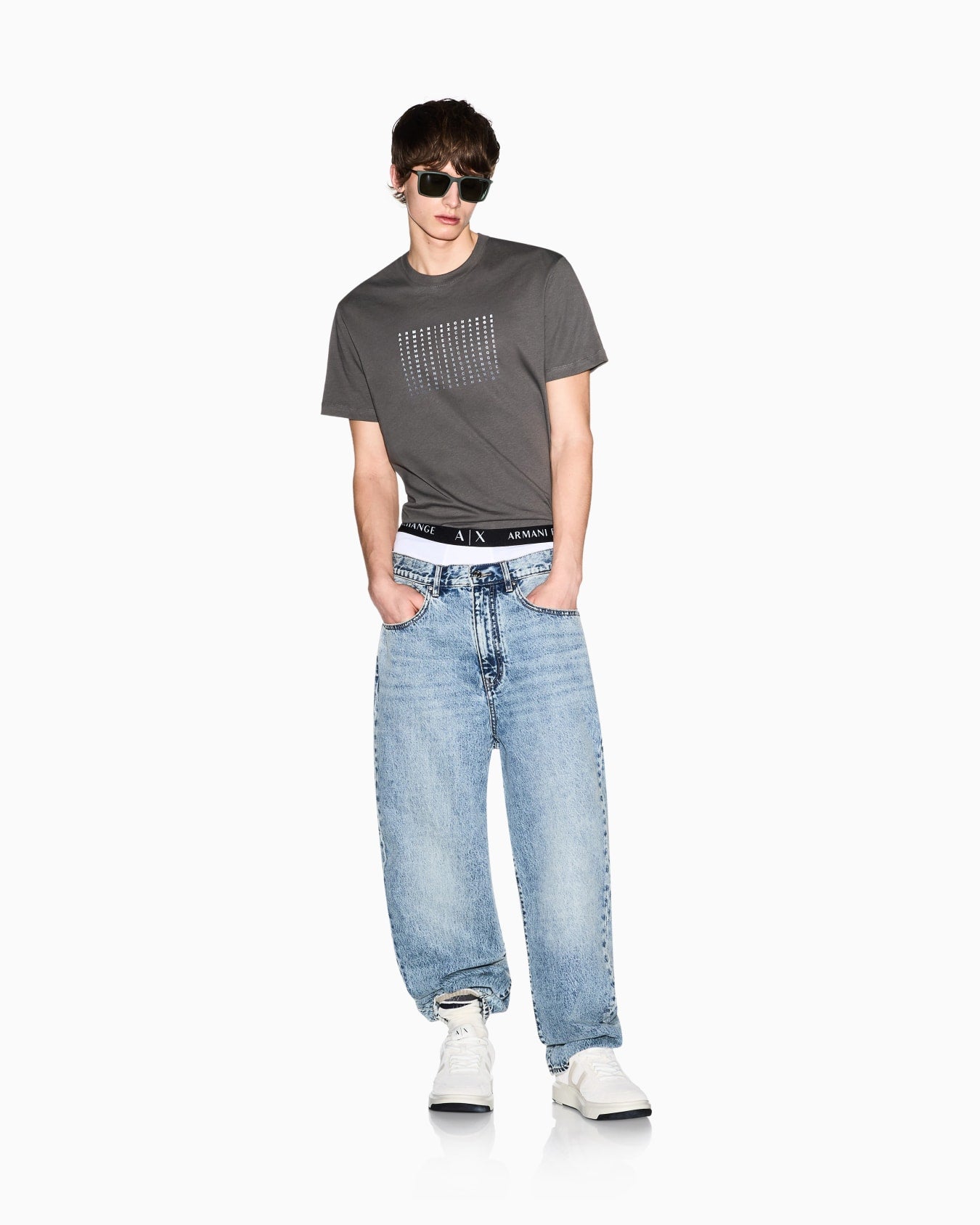 Armani Exchange uomo t-shirt XM002519 AF10334 U8144