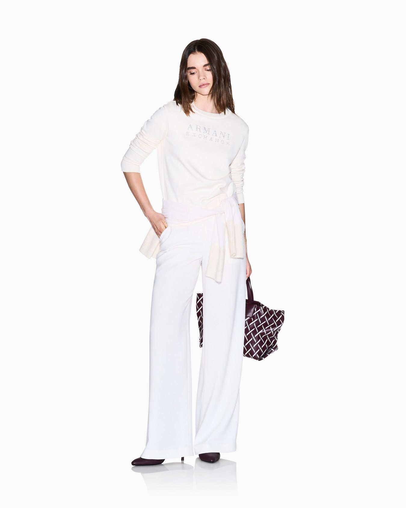 Armani exchange donna felpa XW000985 AF14284 U1003