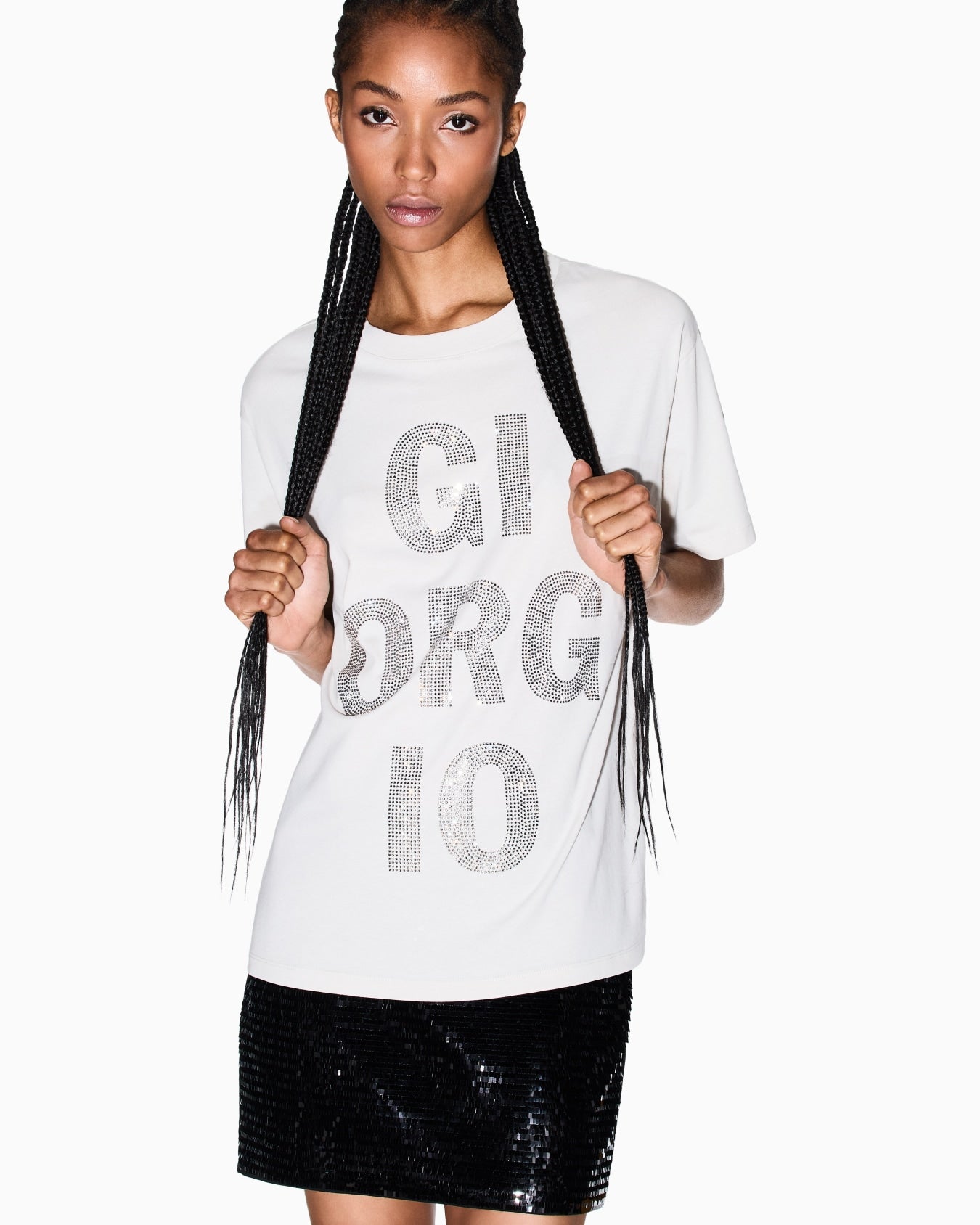 Armani Exchange donna t-shirt XW001354 AF17172 U1094