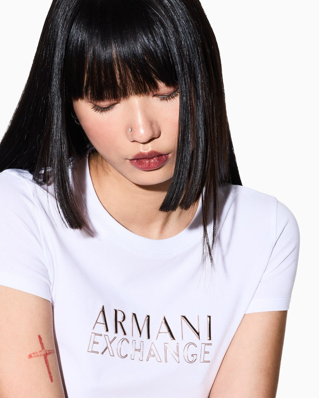 Armani Exchange donna t-shirt XW001837 AF16294 U0002