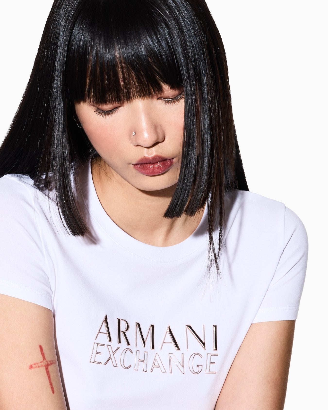 Armani Exchange donna t-shirt XW001837 AF16294 U0002