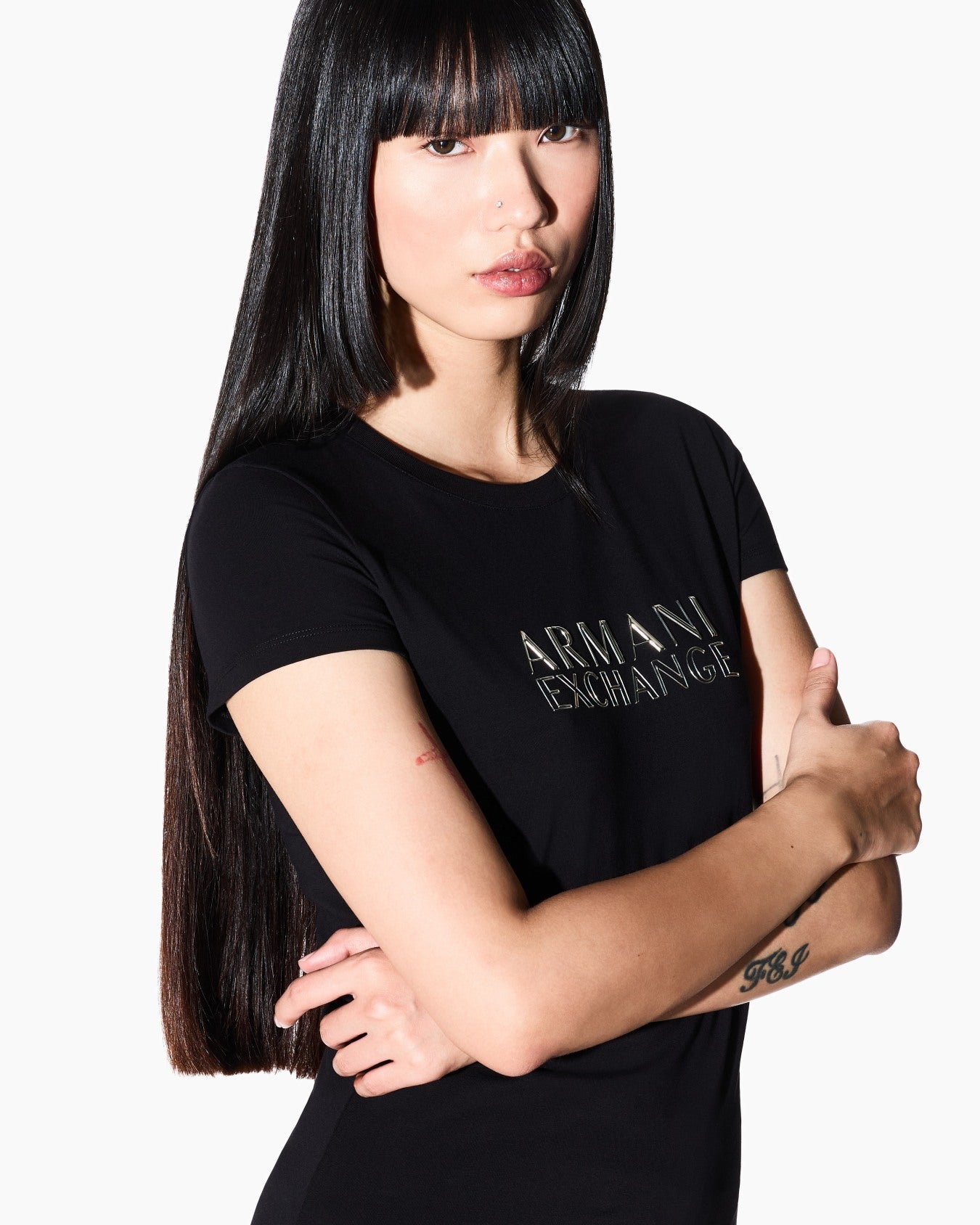 Armani Exchange donna t-shirt XW001837 AF16294 UC001
