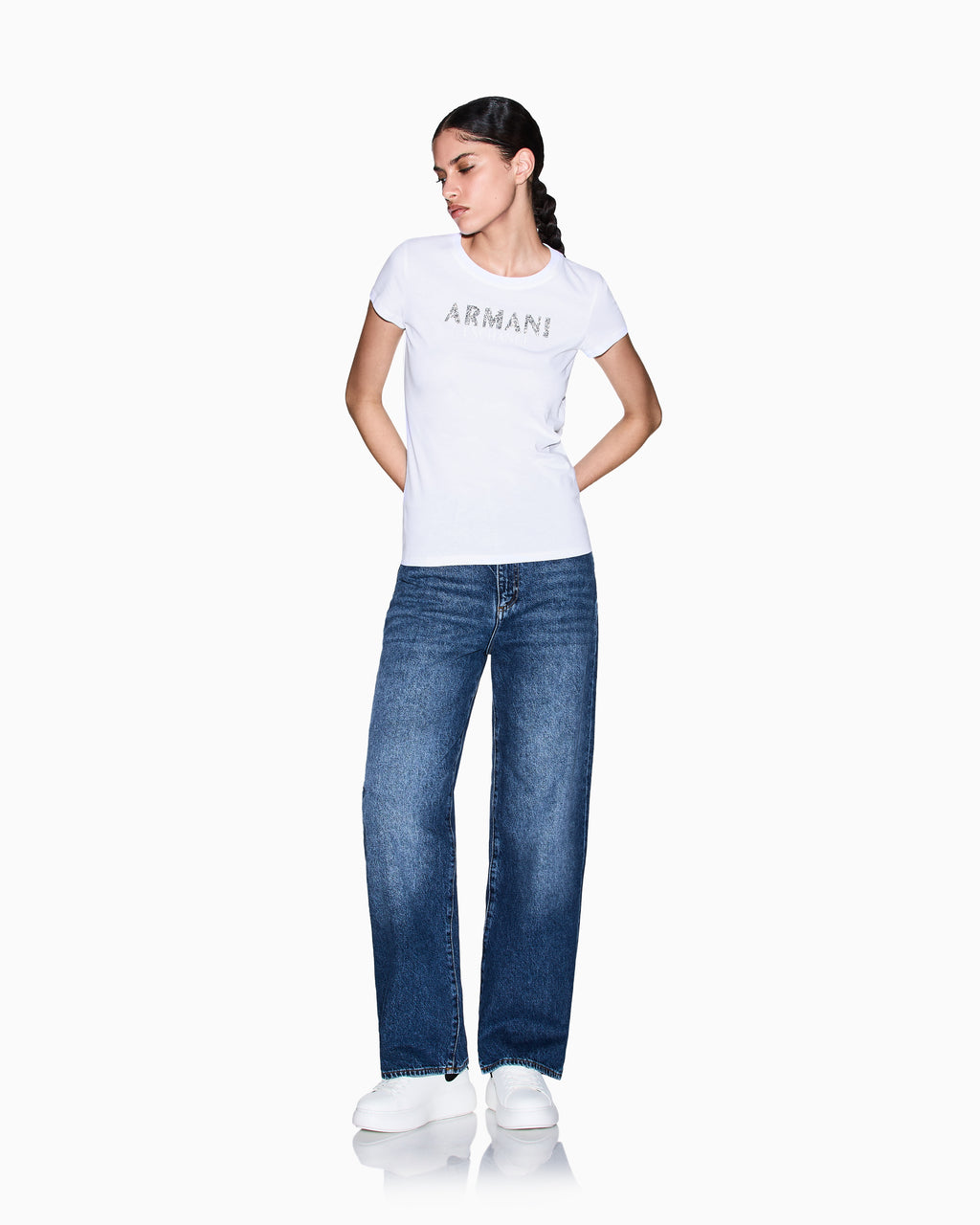 Armani Exchange donna t-shirt XW002106 AF10356 U0002