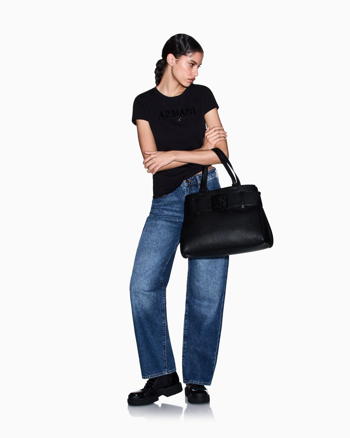 Armani Exchange donna t-shirt XW002106 AF10356 UC001