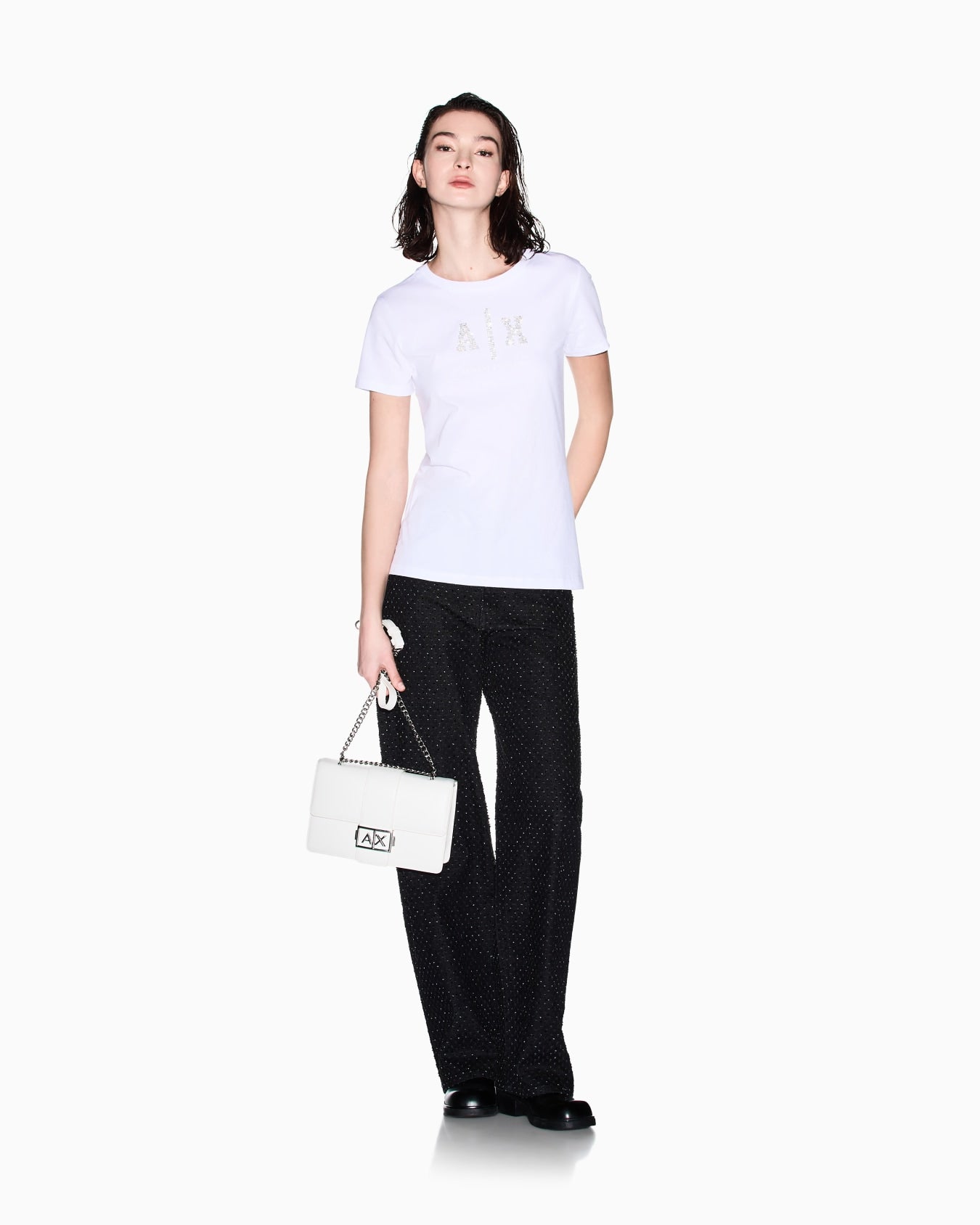 Armani Exchange donna t-shirt XW002348 AF10356 U0002