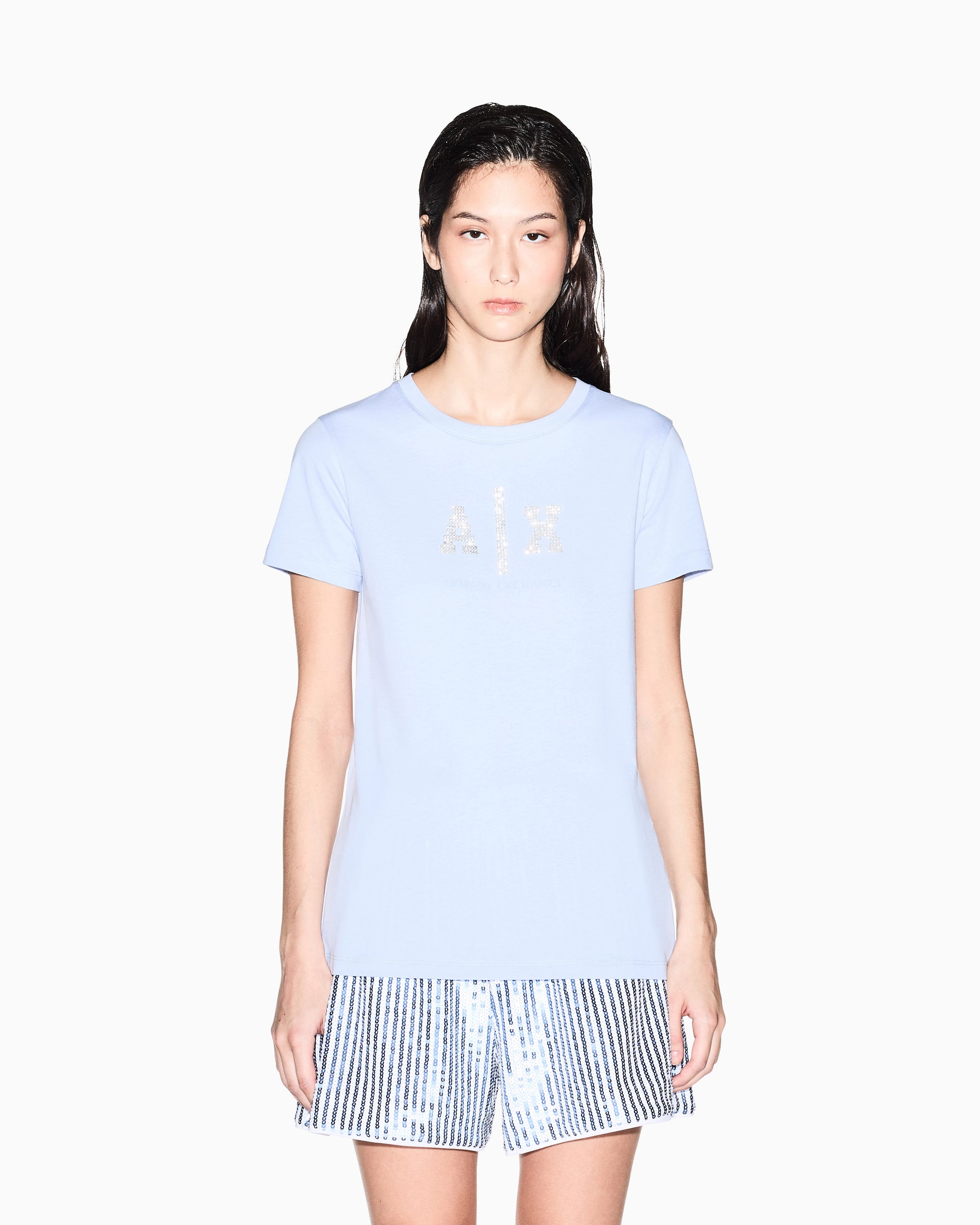 Armani Exchange donna t-shirt XW002348 AF10356 U9333