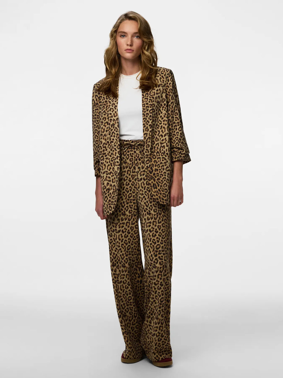 PIECES BLAZER BOSELLA 17126850 Natural LEO