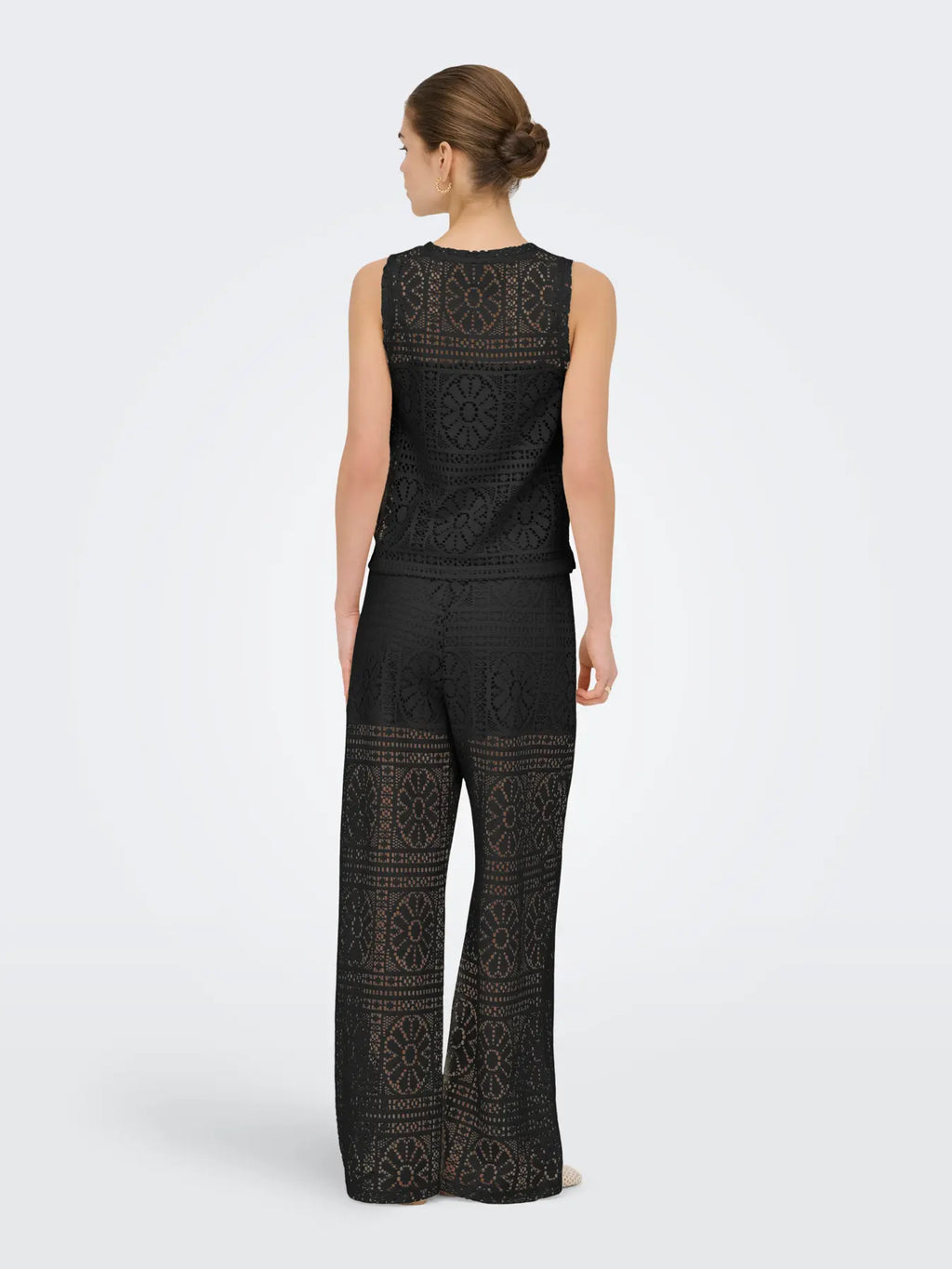 Only donna pantalone LIAN LIFE LACE WIDE 15372107