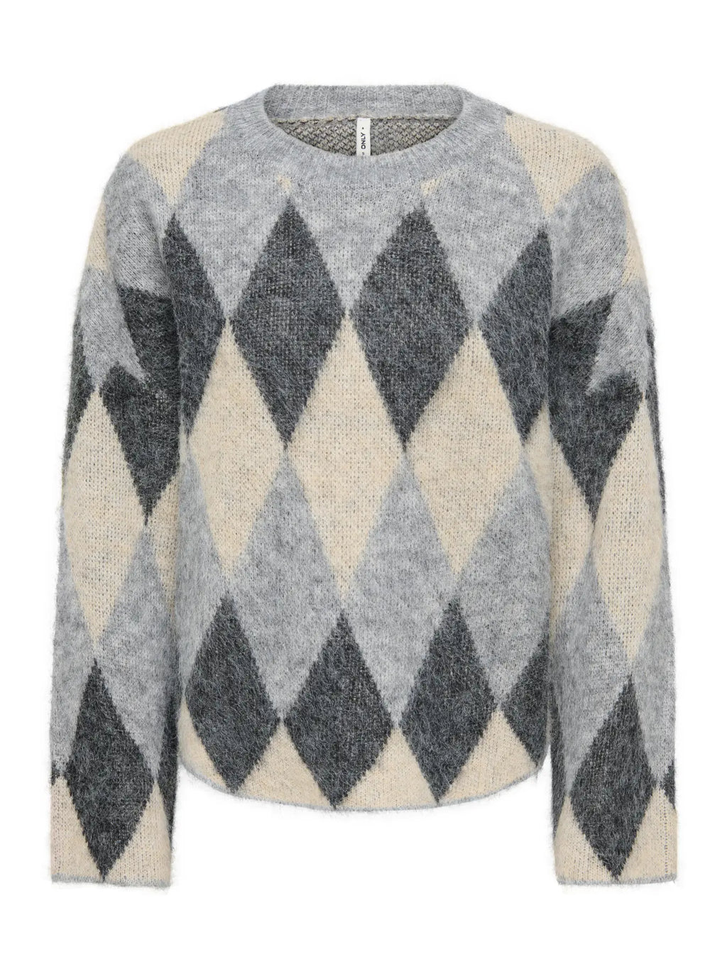 Only maglia NOEME 15378140 Light Grey Melange