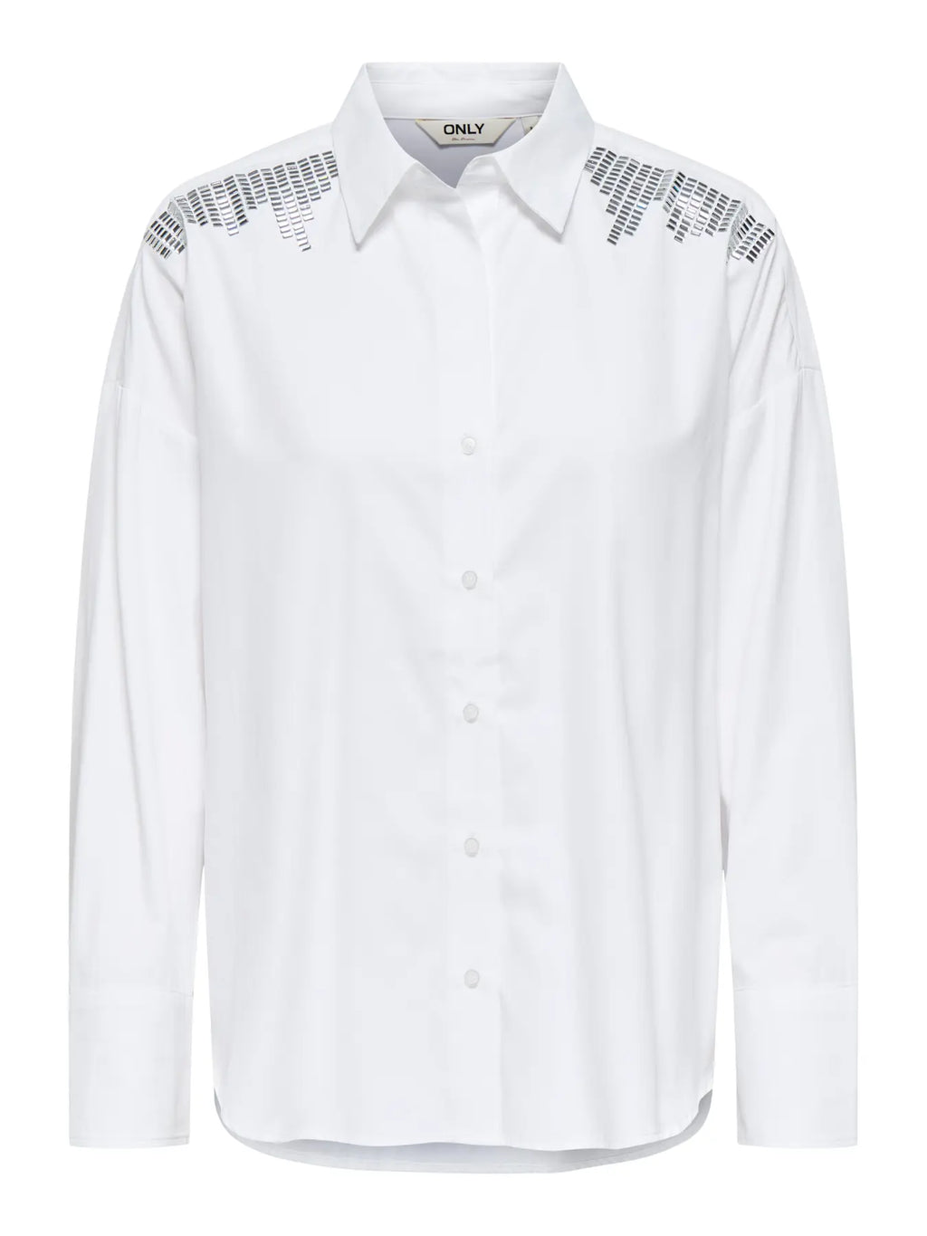 Only donna camicia Oregon Leana 15354862 Bright whit
