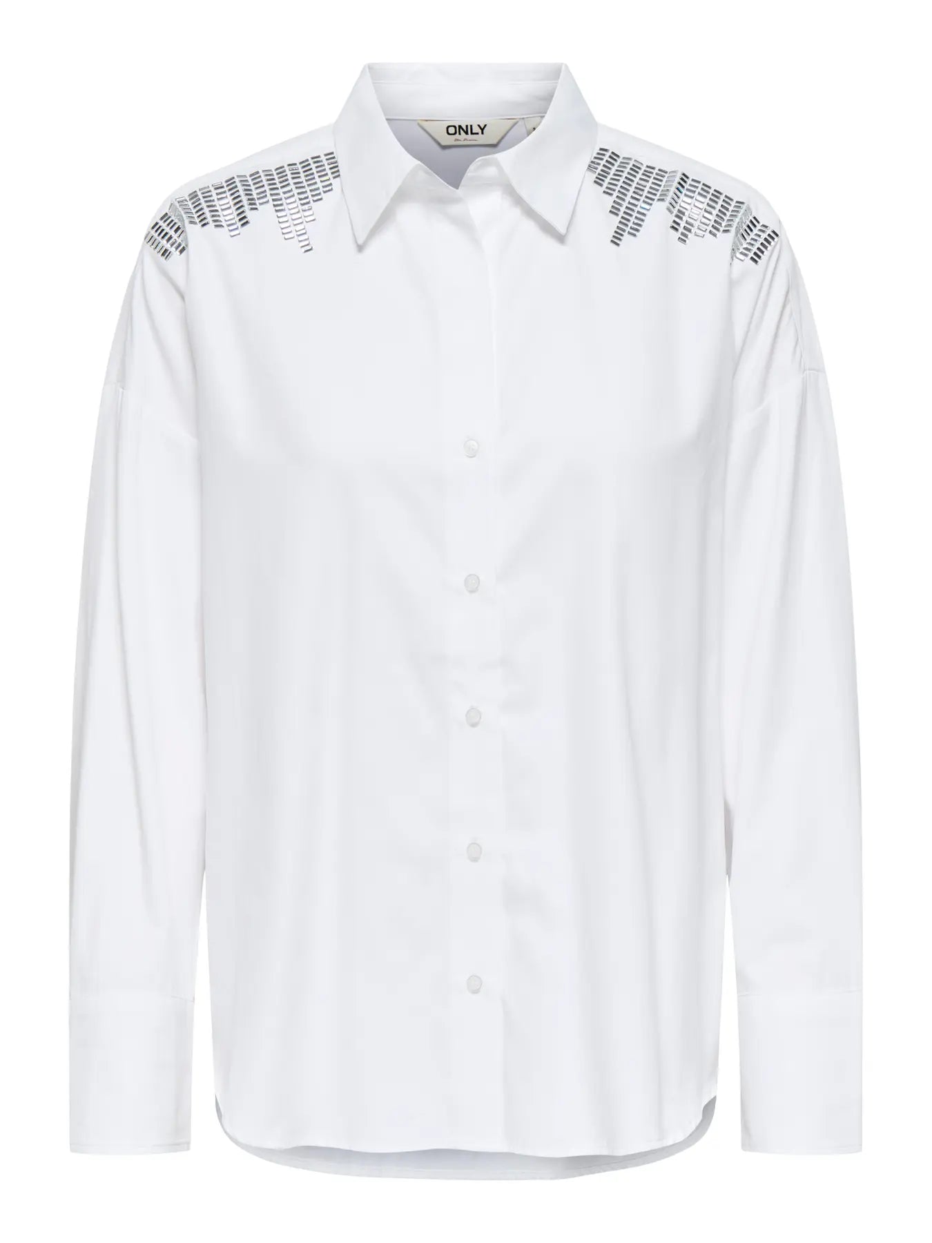 Only donna camicia Oregon Leana 15354862 Bright whit