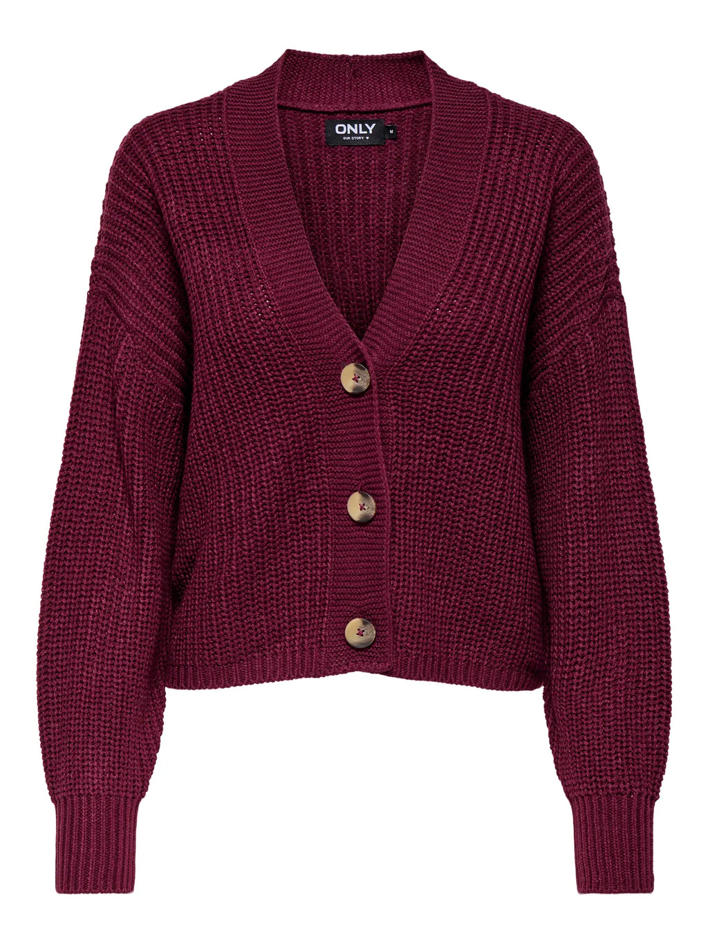 Only donna cardigan Carol 15211521 Cabernet