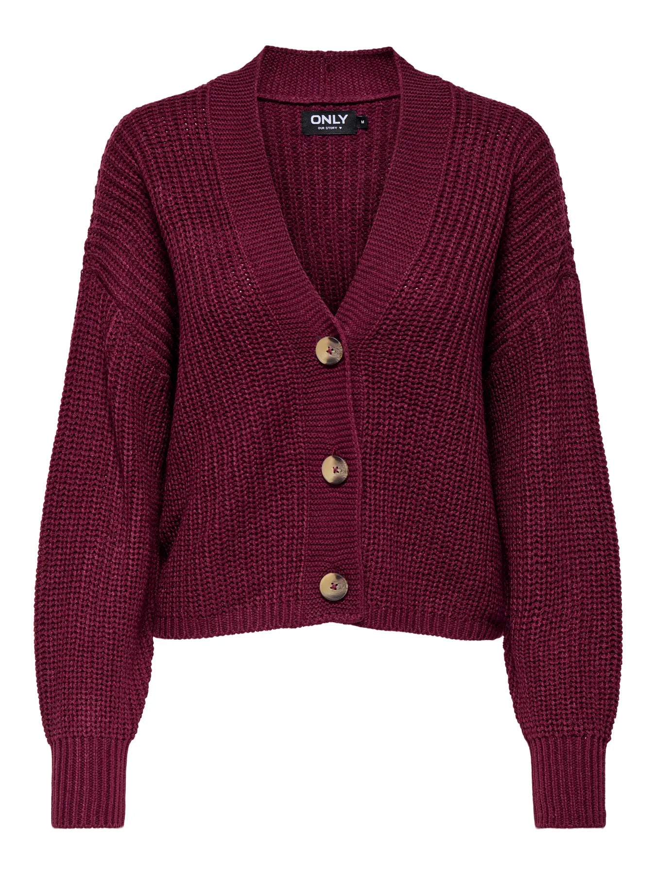 Only donna cardigan Carol 15211521 Cabernet