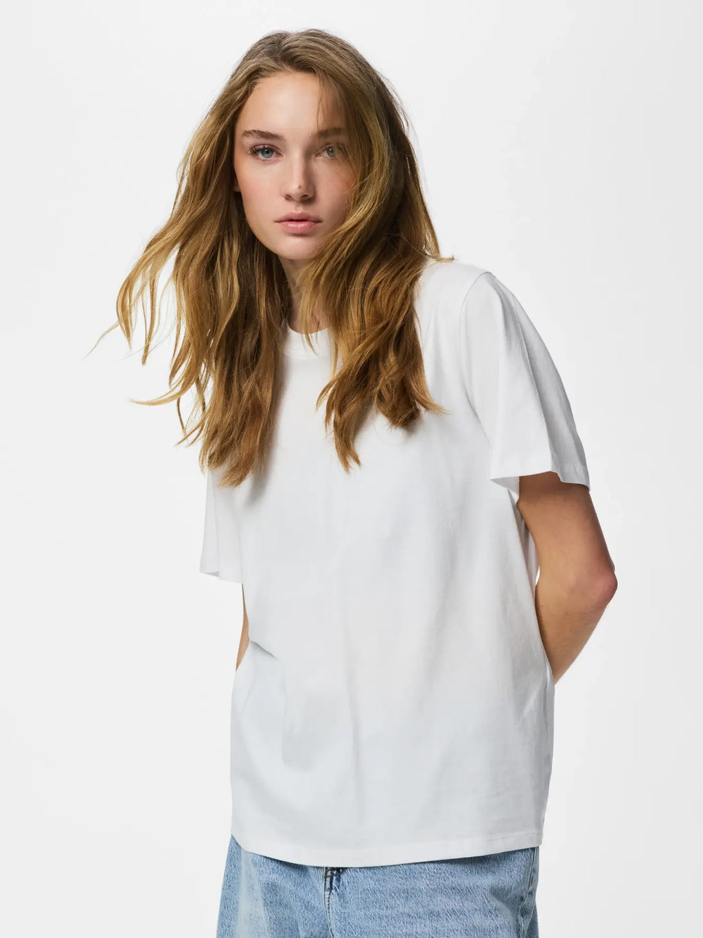 PIECES T-SHIRT RIA 17140802 NOOS Bright White